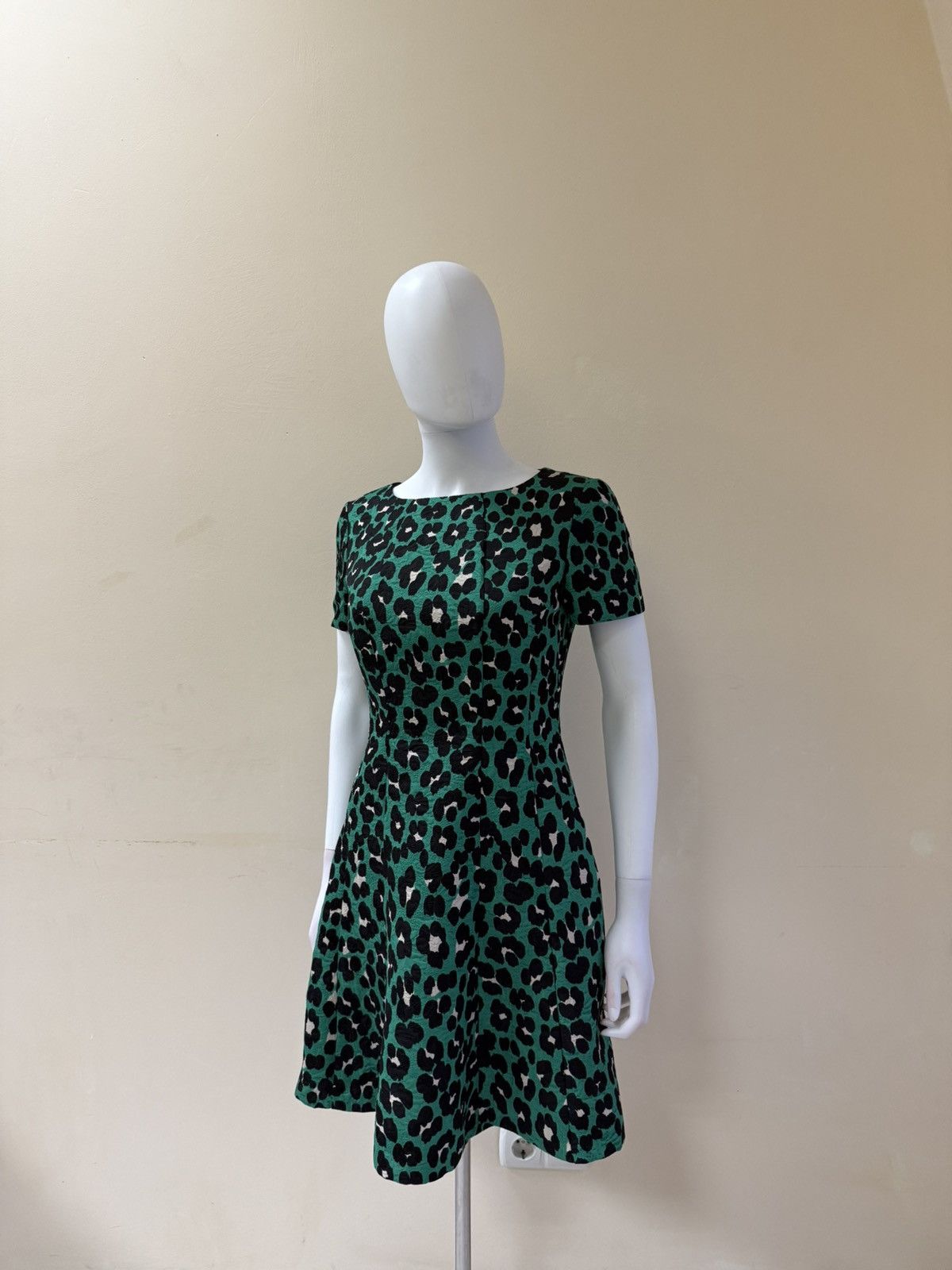 Blumarine Blugirl Blumarine Green Short Sleeve Mini Dress Size S-M Size S / US 4 / IT 40 - 5 Thumbnail