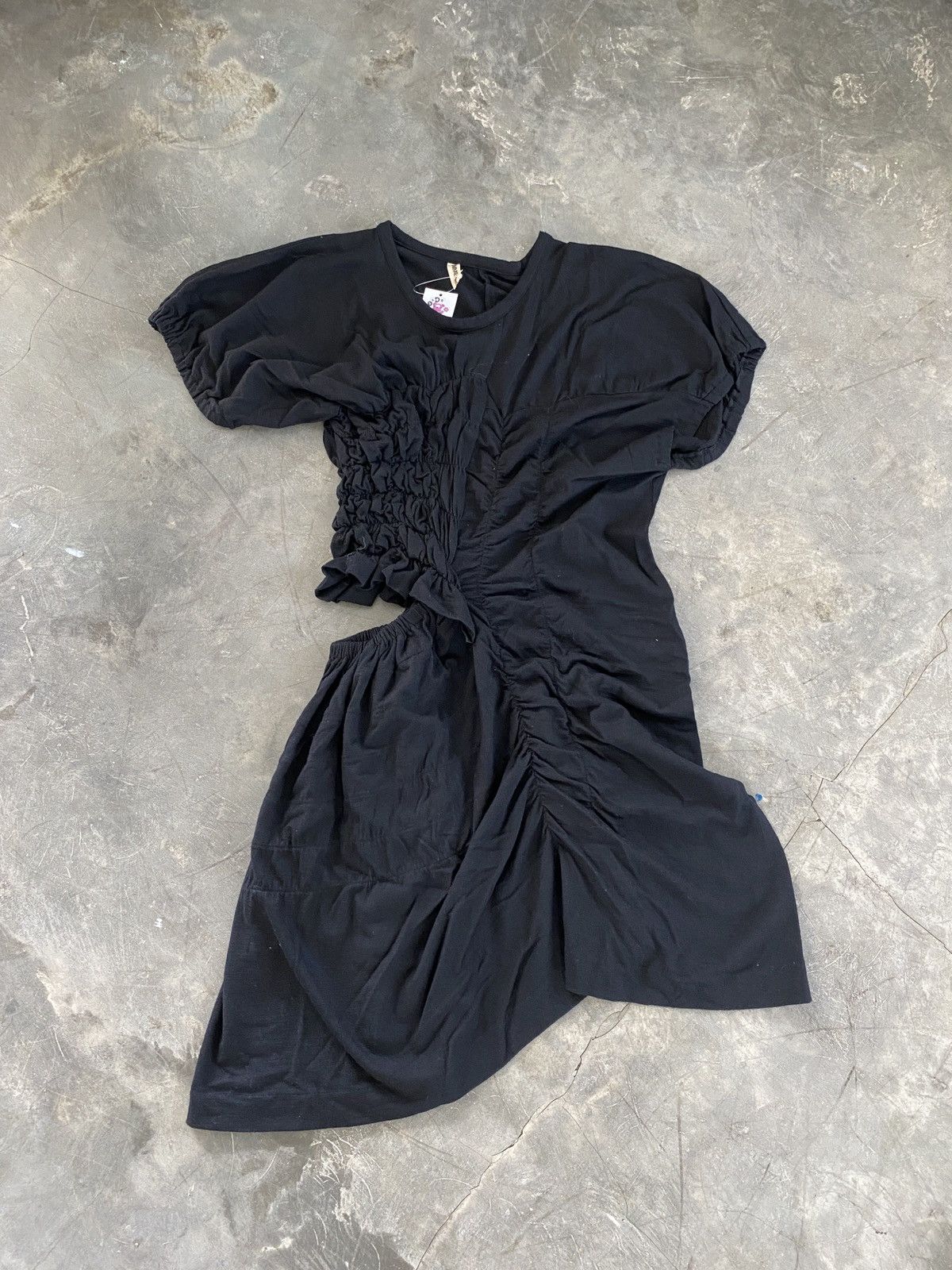 Comme des Garcons Comme des Garcons 80s asymmetric cutout dress Size ONE SIZE - 1 Thumbnail