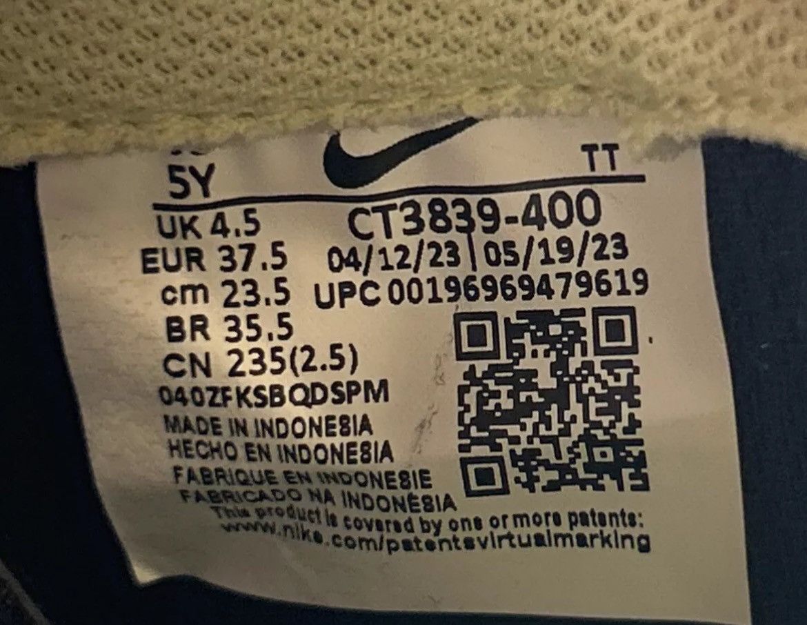 Nike Size 5Y - Boys Nike Air Force 1 Low GS CT3839-400 Wmns 6.5 Size US 5 / EU 37 - 8 Thumbnail