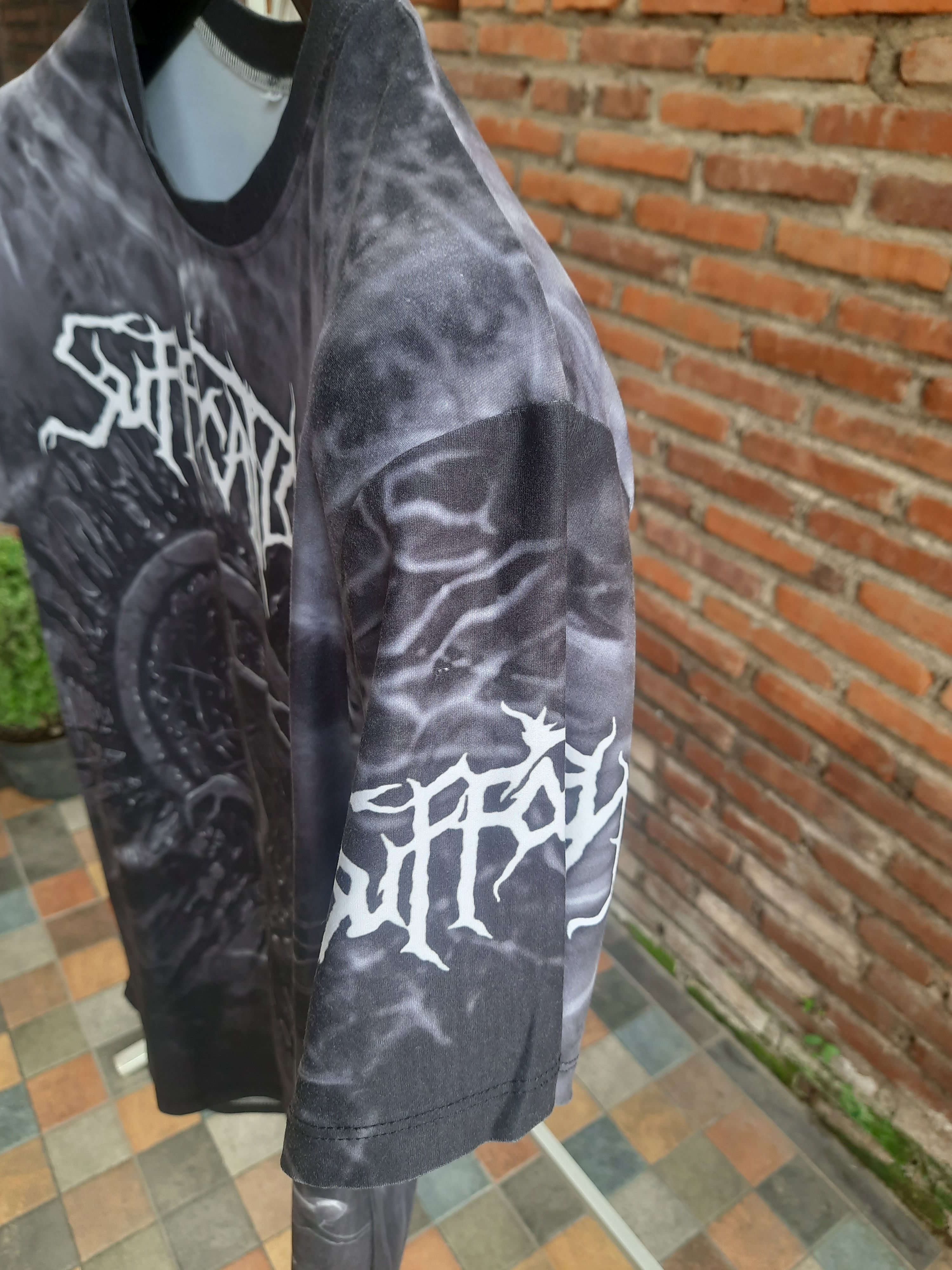 Band Tees Suffocation Jersey Allover Print Band Tee Size US M / EU 48-50 / 2 - 4 Thumbnail