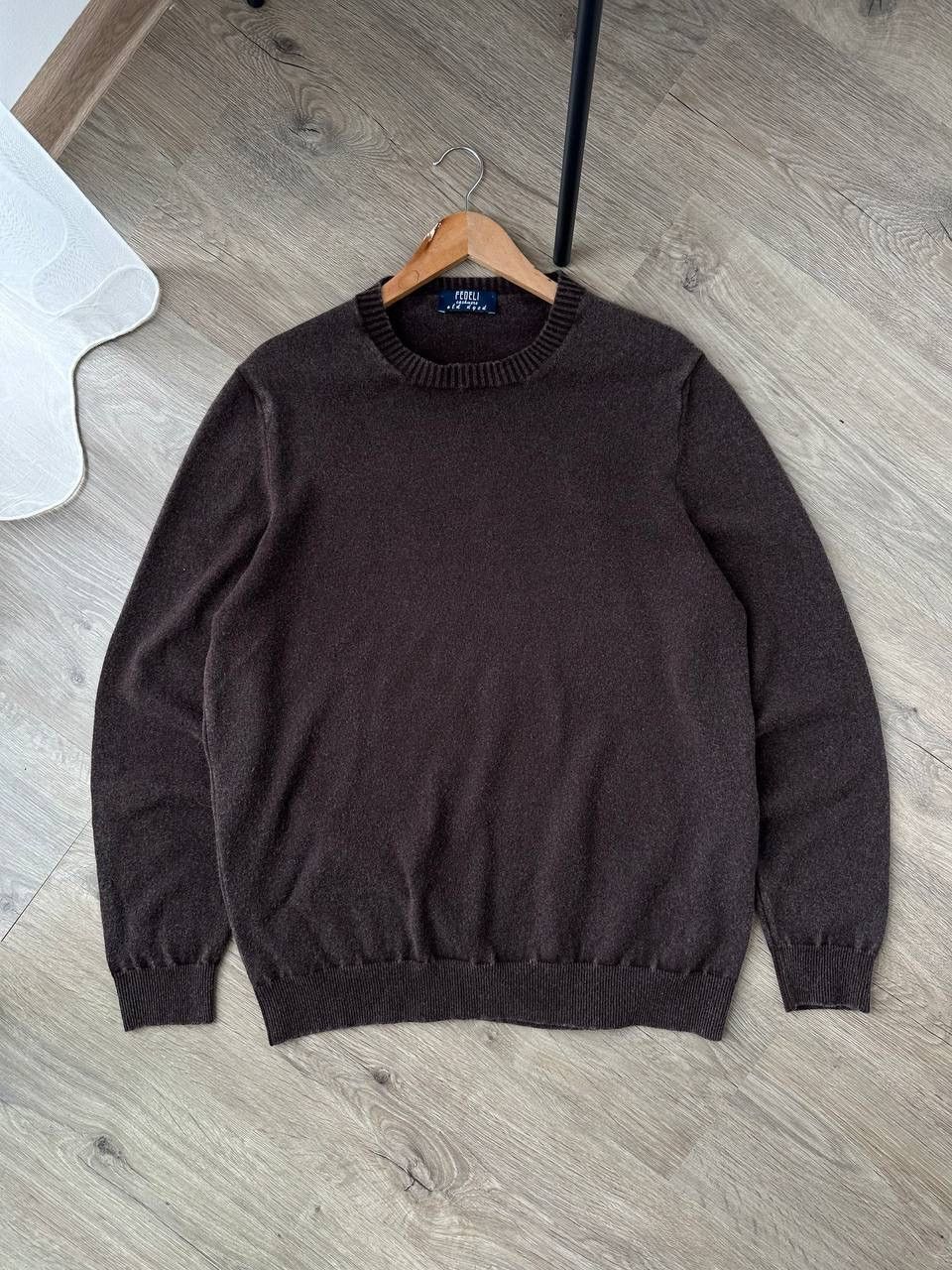 Fedeli × Vintage Vintage Fedeli Cashmere Garment-Dyed Sweater Size US M / EU 48-50 / 2 - 3 Thumbnail