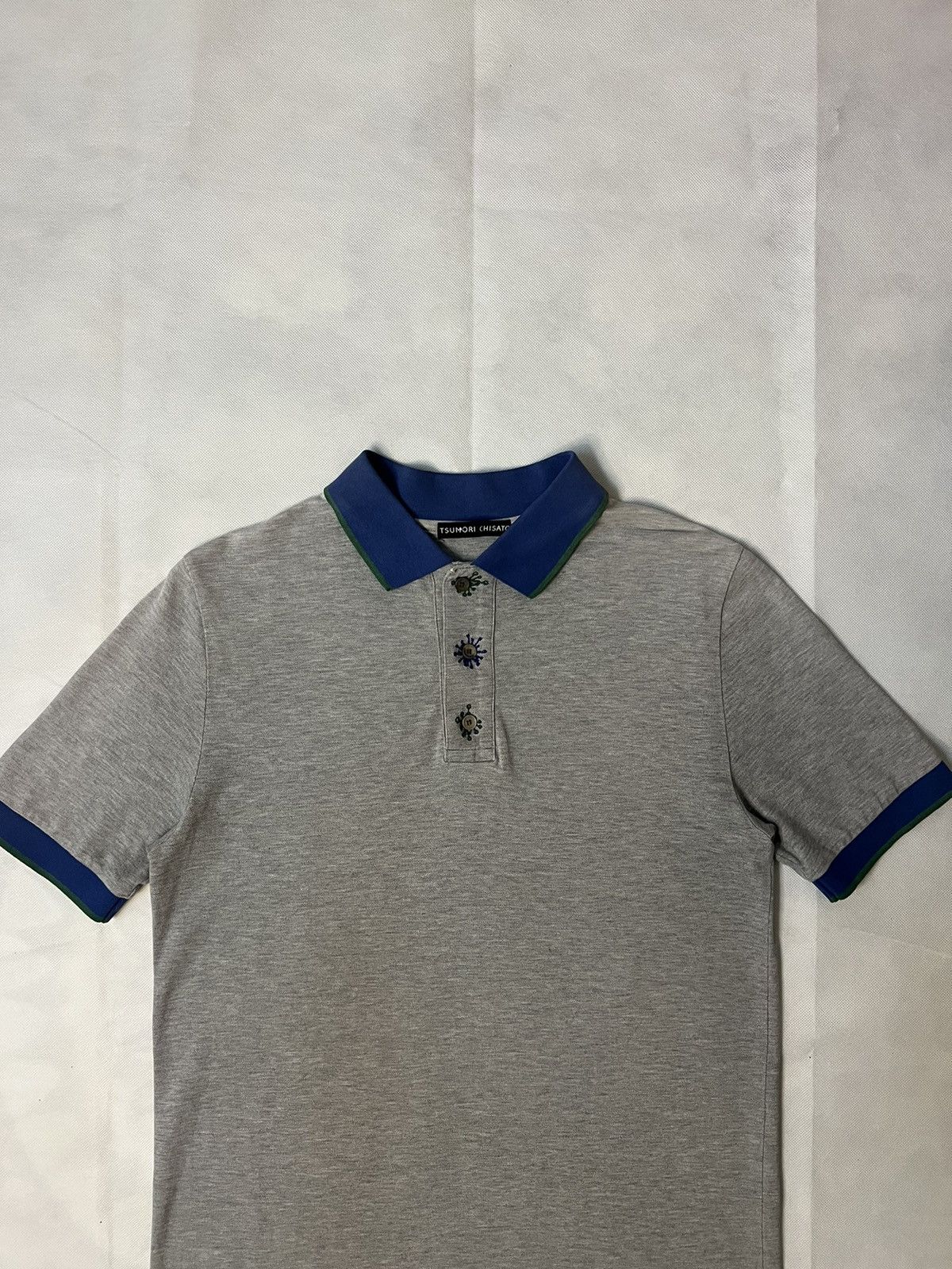 Issey Miyake Tsumori Chisato Issey Miyake Polo Shirt Button Up Size US M / EU 48-50 / 2 - 5 Thumbnail