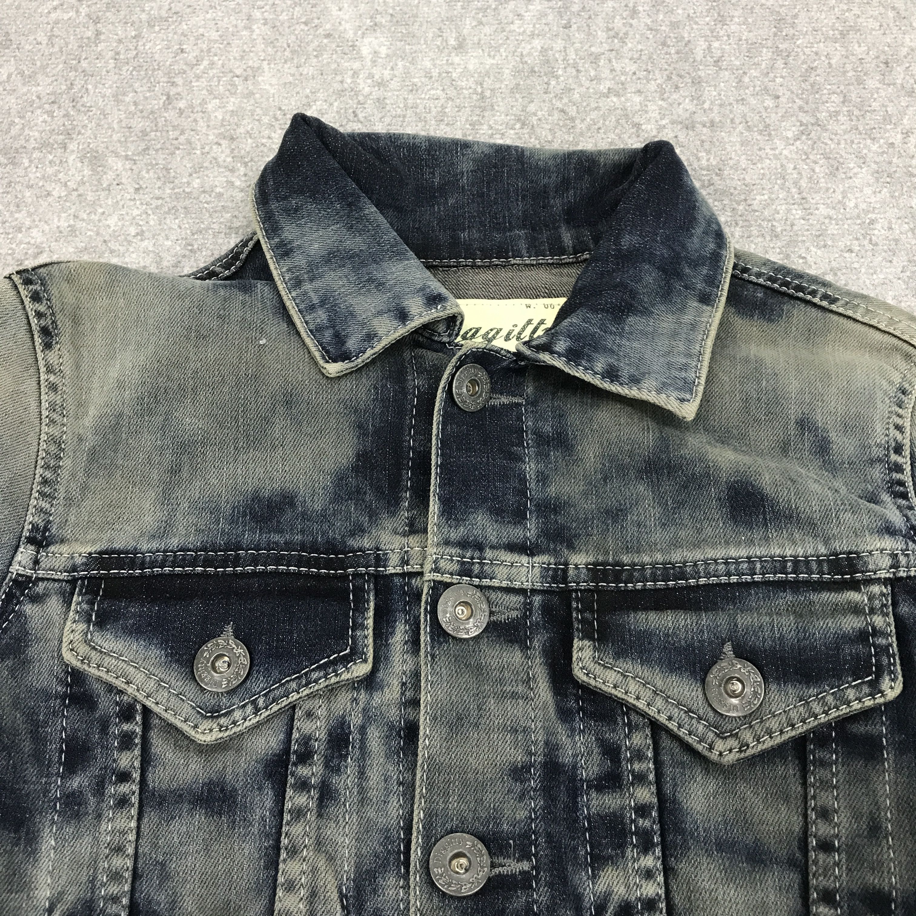 Japanese Brand DIGGITTY JEAN JAPAN STYLE BUTTON JACKET Size US M / EU 48-50 / 2 - 3 Thumbnail