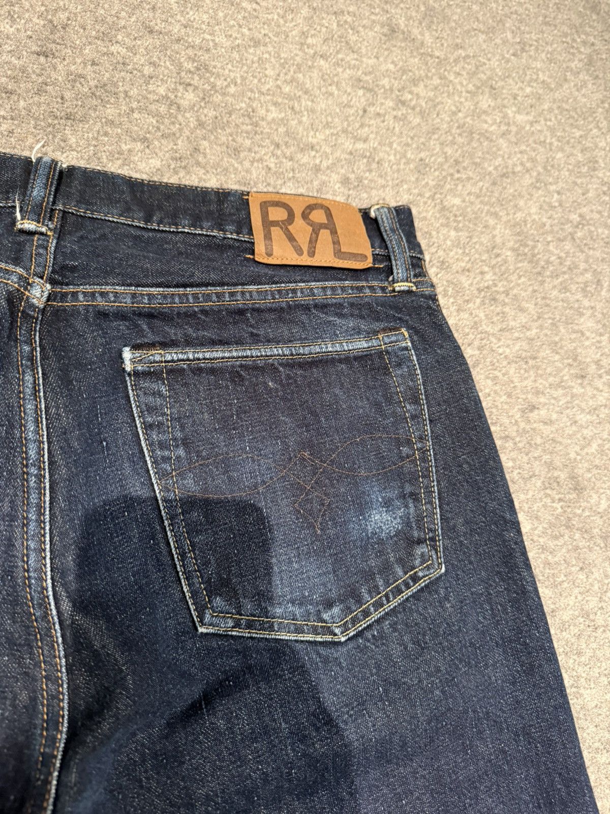 RRL Ralph Lauren Selvedge Slim Fit RRL Jeans Size US 33 - 7 Thumbnail