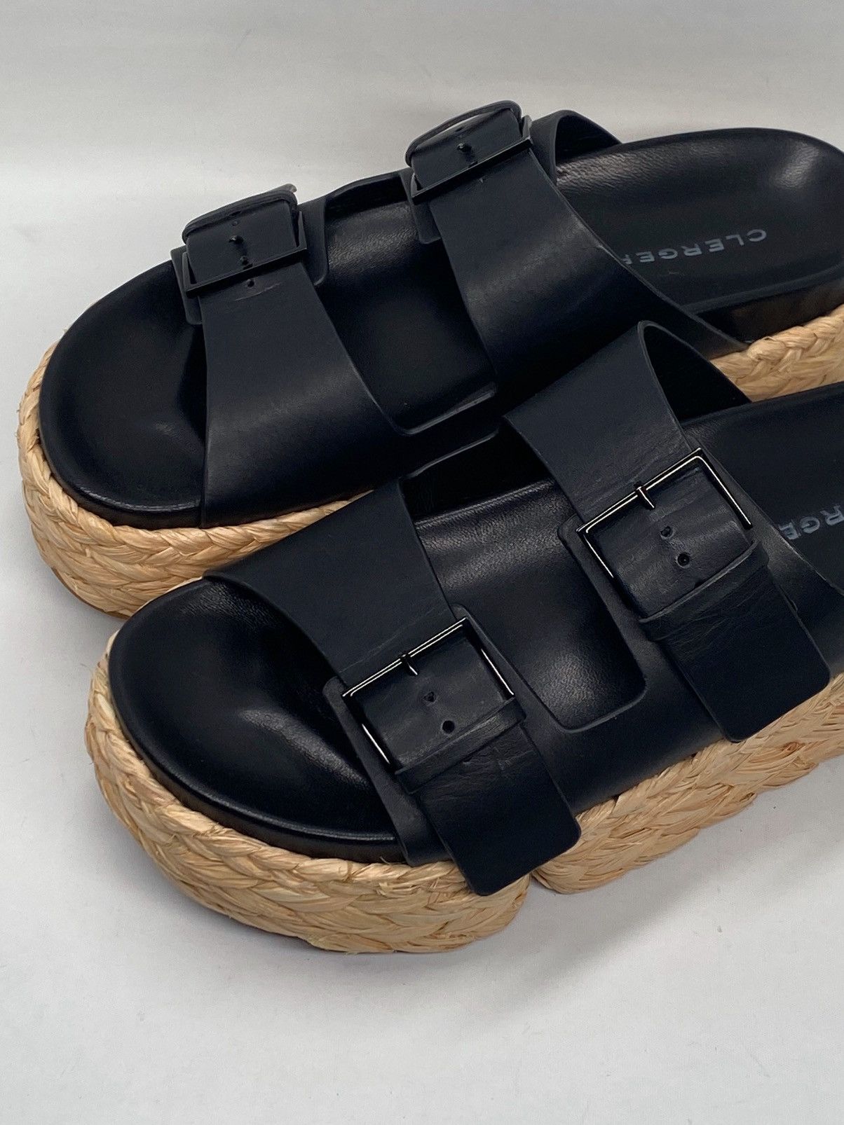 Robert Clergerie Clergerie Qiana2 Leather Espadrille Sandals size 37 Size US 7 / IT 37 - 4 Thumbnail
