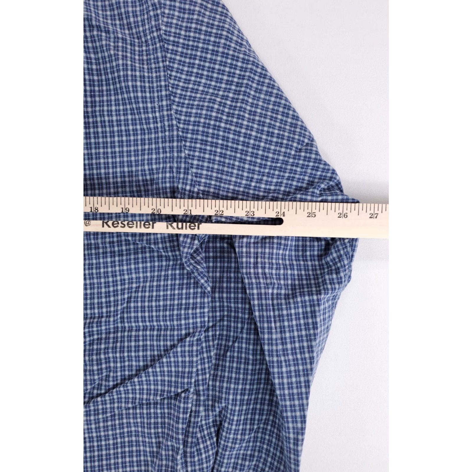 Polo Ralph Lauren Polo Ralph Lauren GI Shirt Button Up Long Sleeve Blue Check Mens M Size US M / EU 48-50 / 2 - 4 Thumbnail