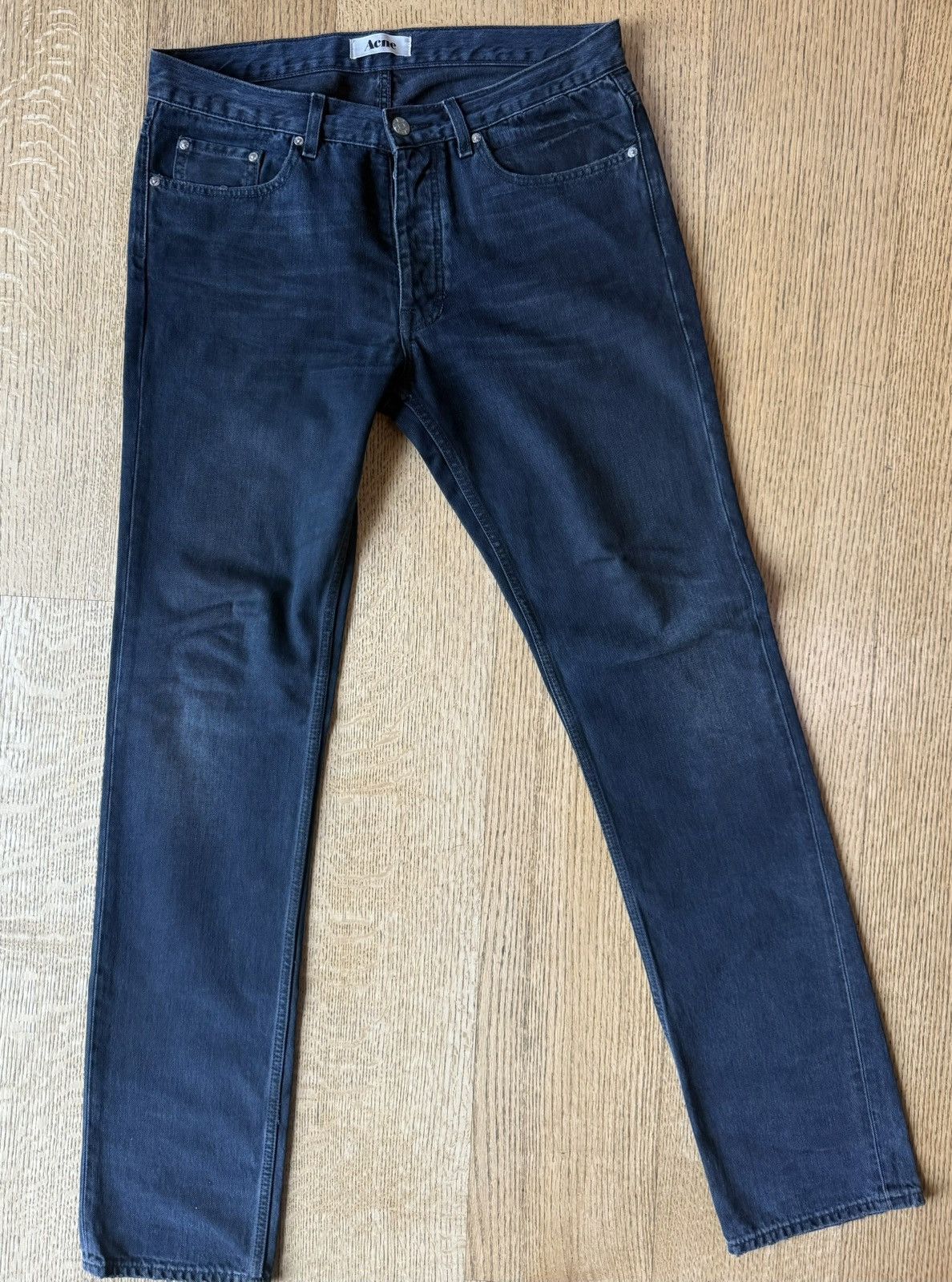 Acne Studios Acne denim jeans ROC / LANA BLUE Size US 33 - 1 Thumbnail