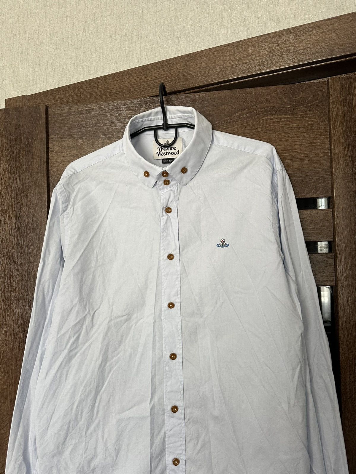 Vivienne Westwood Vivienne Westwood Shirt Button Up Long Sleeve Size US L / EU 52-54 / 3 - 4 Thumbnail