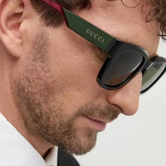Gucci NEW Gucci GG1670SK 005 Square Unisex Sunglasses Size ONE SIZE - 12 Thumbnail