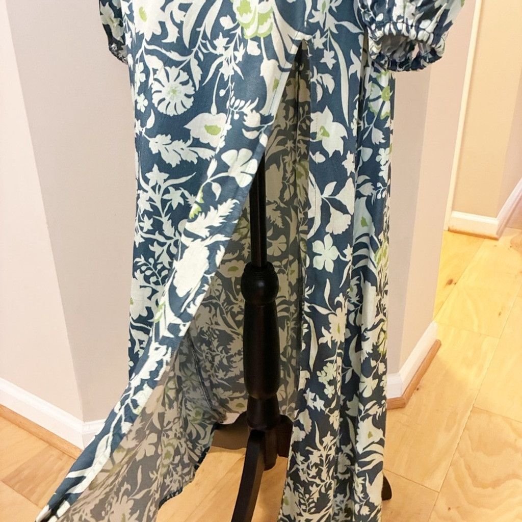 Other Damson Madder bohemian floral maxi dress side slit.Size 10US Size L / US 10 / IT 46 - 5 Thumbnail
