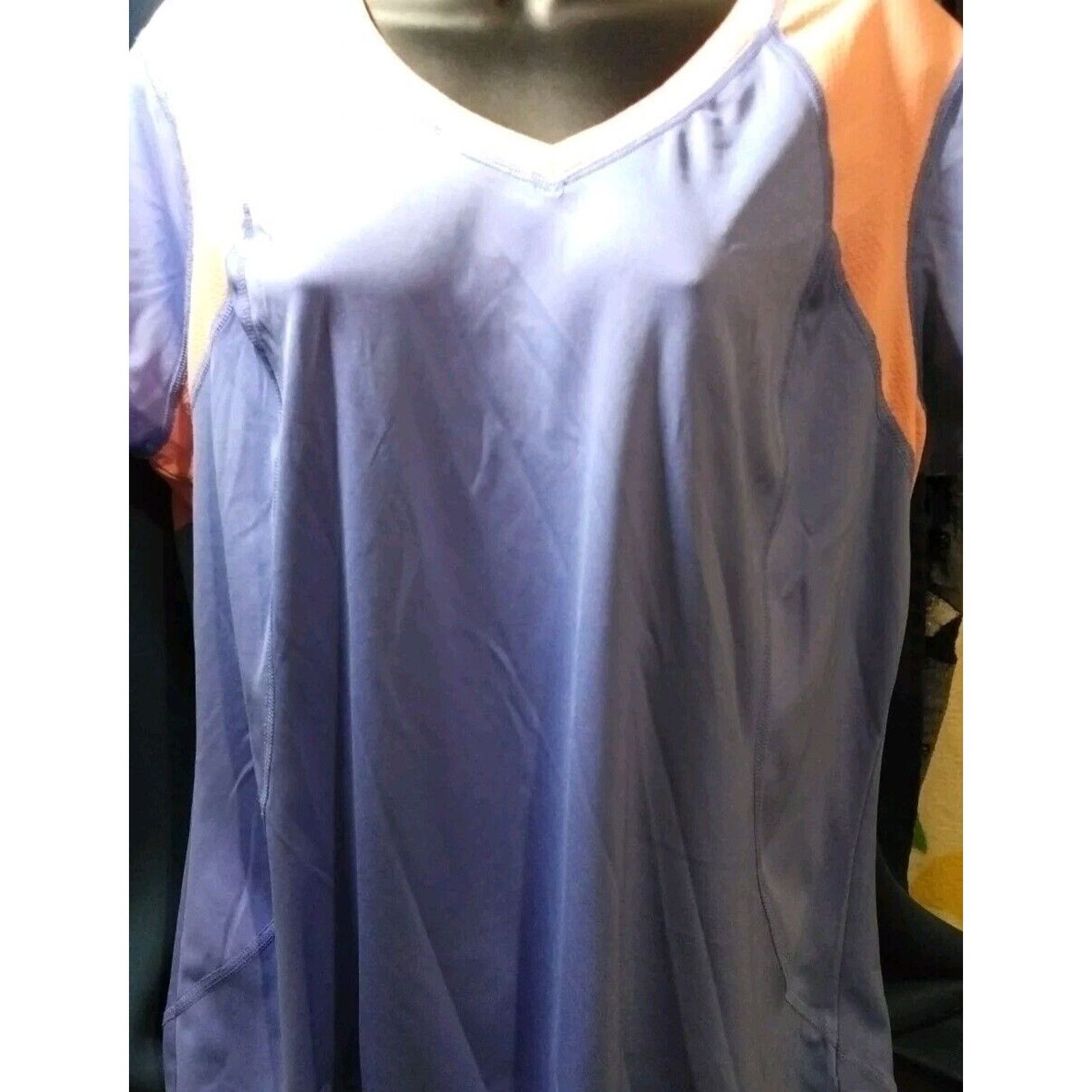 Tek Gear Tek Gear Women's Athleisure Shirt Xl Cornflower Blue Stretch Size XL / US 12-14 / IT 48-50 - 1 Thumbnail