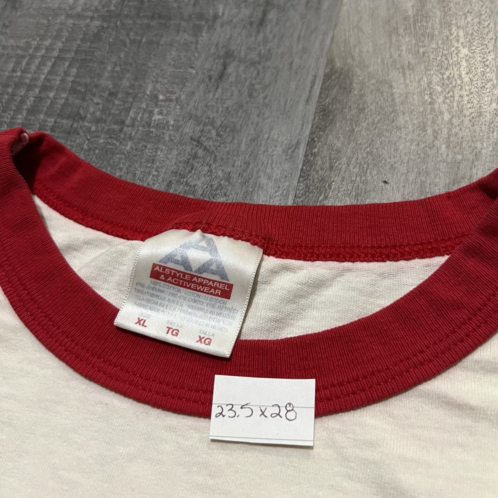 Anvil VTG Curious George Ringer T Shirt Naughty Little Monkey 90s Size US XL / EU 56 / 4 - 6 Thumbnail