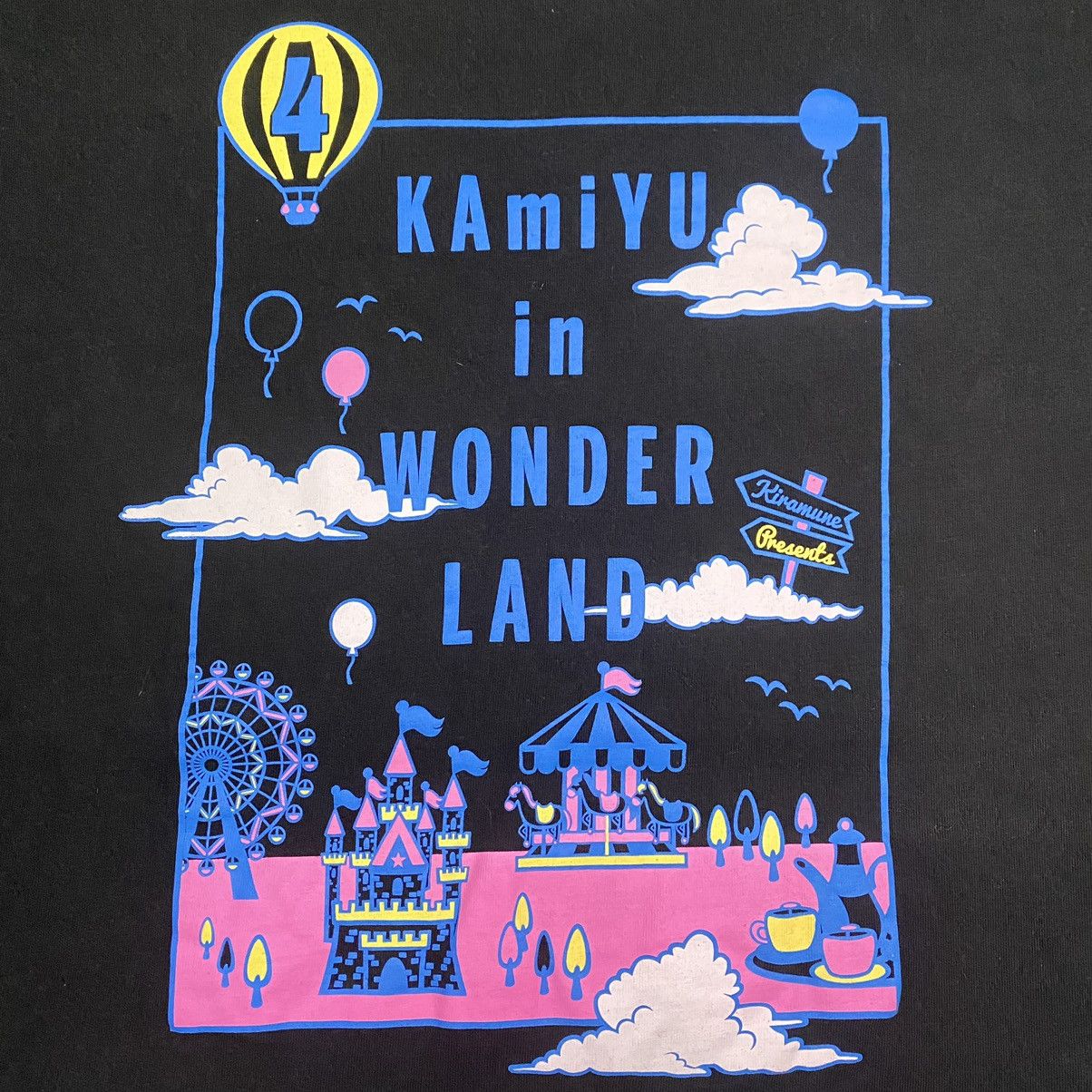 Band Tees KAmiYU in WONDERLAND 4 JAPANESE BAND T SHIRT Size US M / EU 48-50 / 2 - 5 Thumbnail