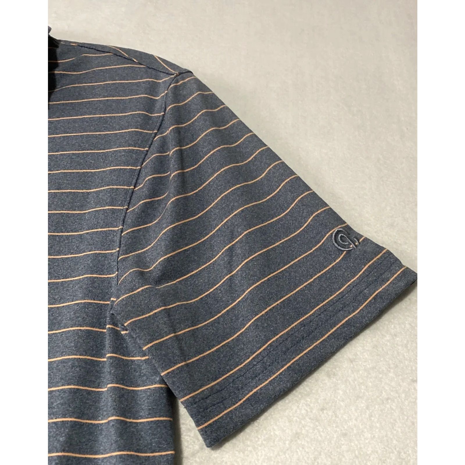 Champion Champion Polo Shirt Mens Small S Gray Stripes Golf / 29-41 Size US S / EU 44-46 / 1 - 3 Thumbnail