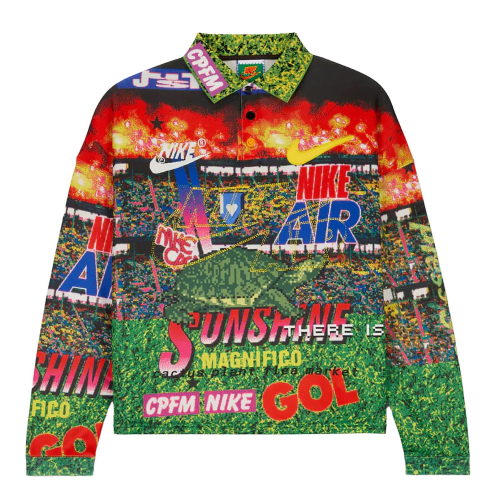 Cactus Plant Flea Market × Nike CPFM x Nike Polo Longsleeve Size US S / EU 44-46 / 1 - 1 Thumbnail