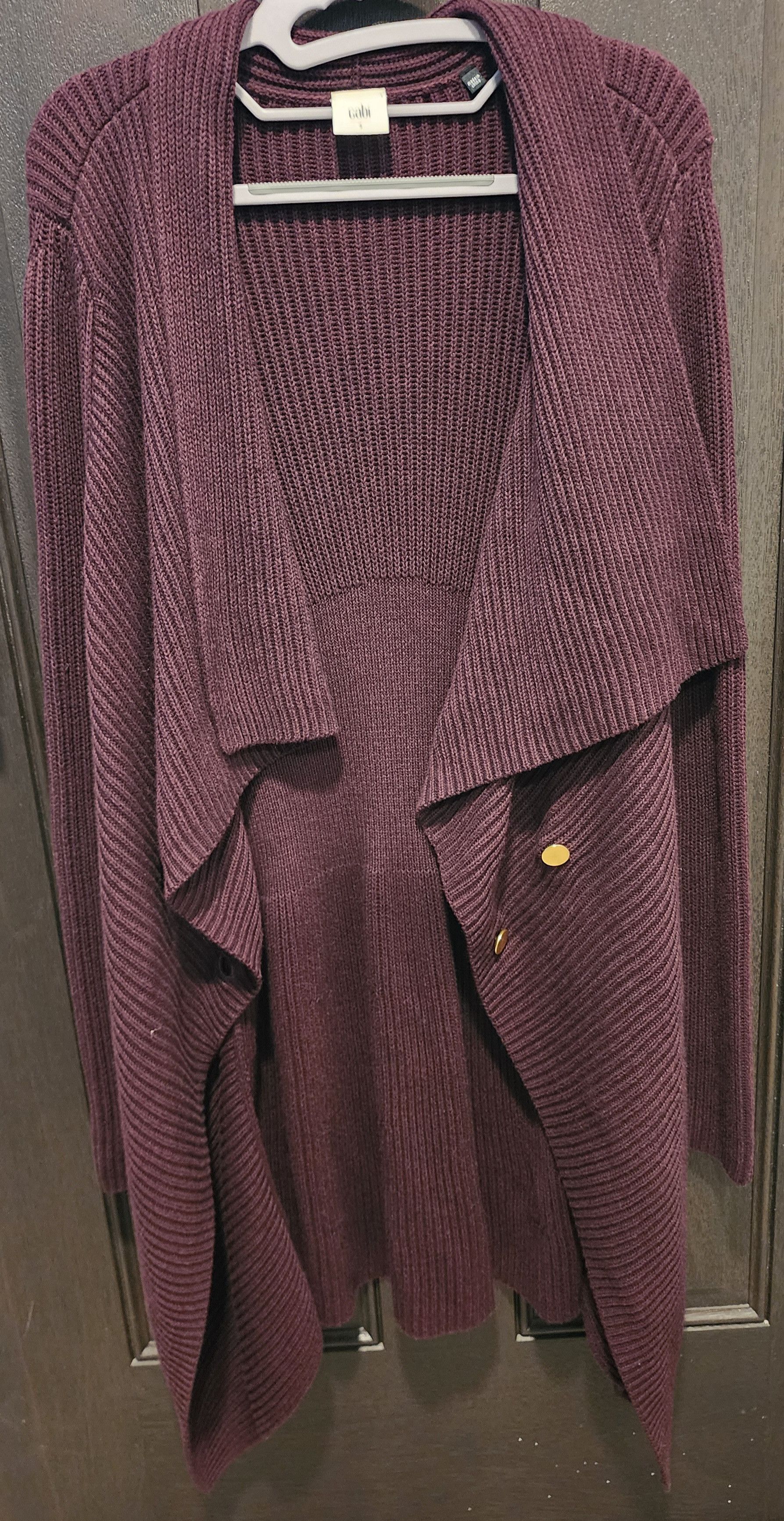 Other CAbi Regal Cardigan Sweater Mulberry Size Small Style 3350 Size S / US 4 / IT 40 - 8 Thumbnail