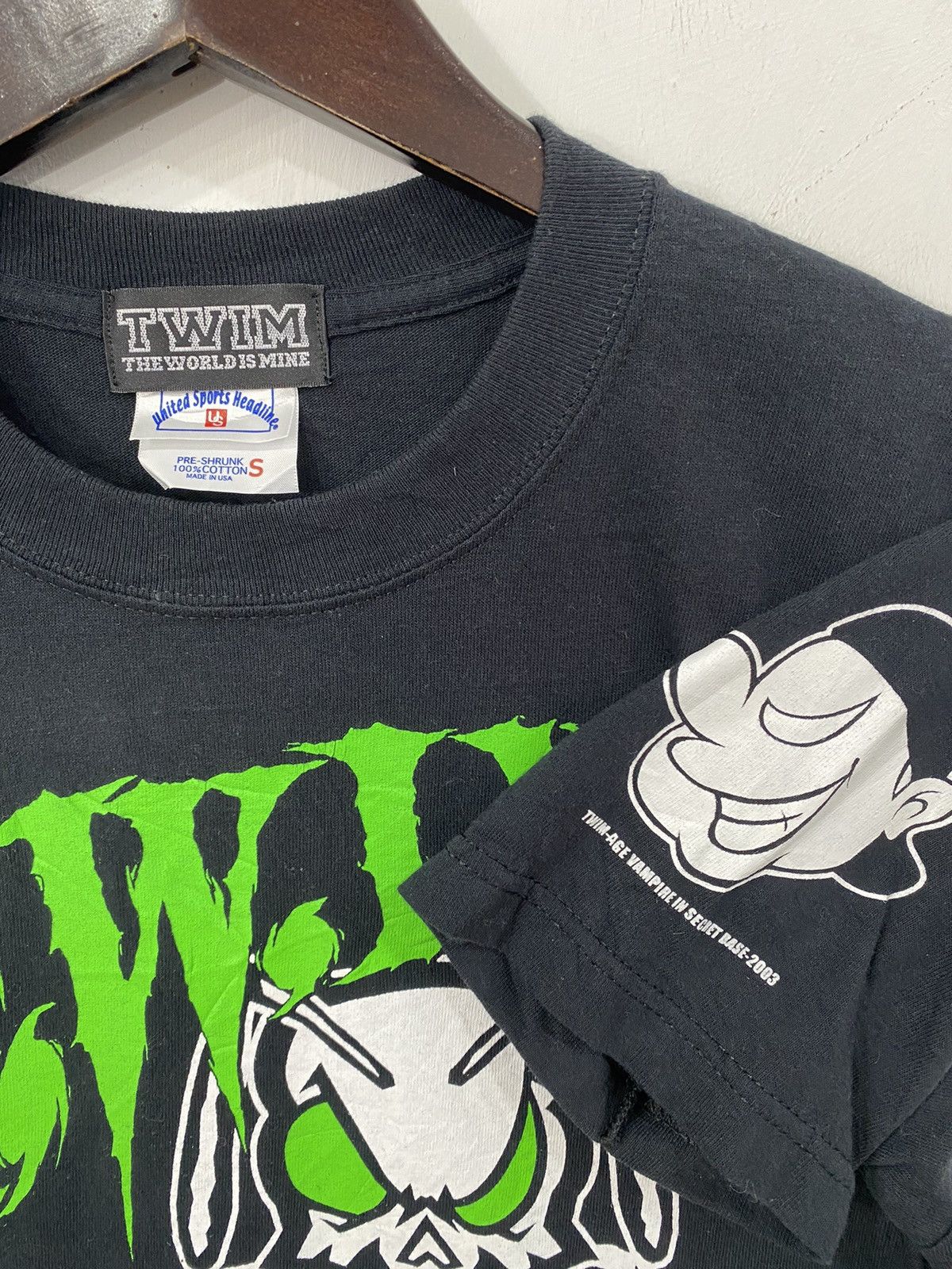 Band Tees 💥VINTAGE BALZAC TWIM hardcore punk band Atom Age tee shirt Size US S / EU 44-46 / 1 - 3 Thumbnail