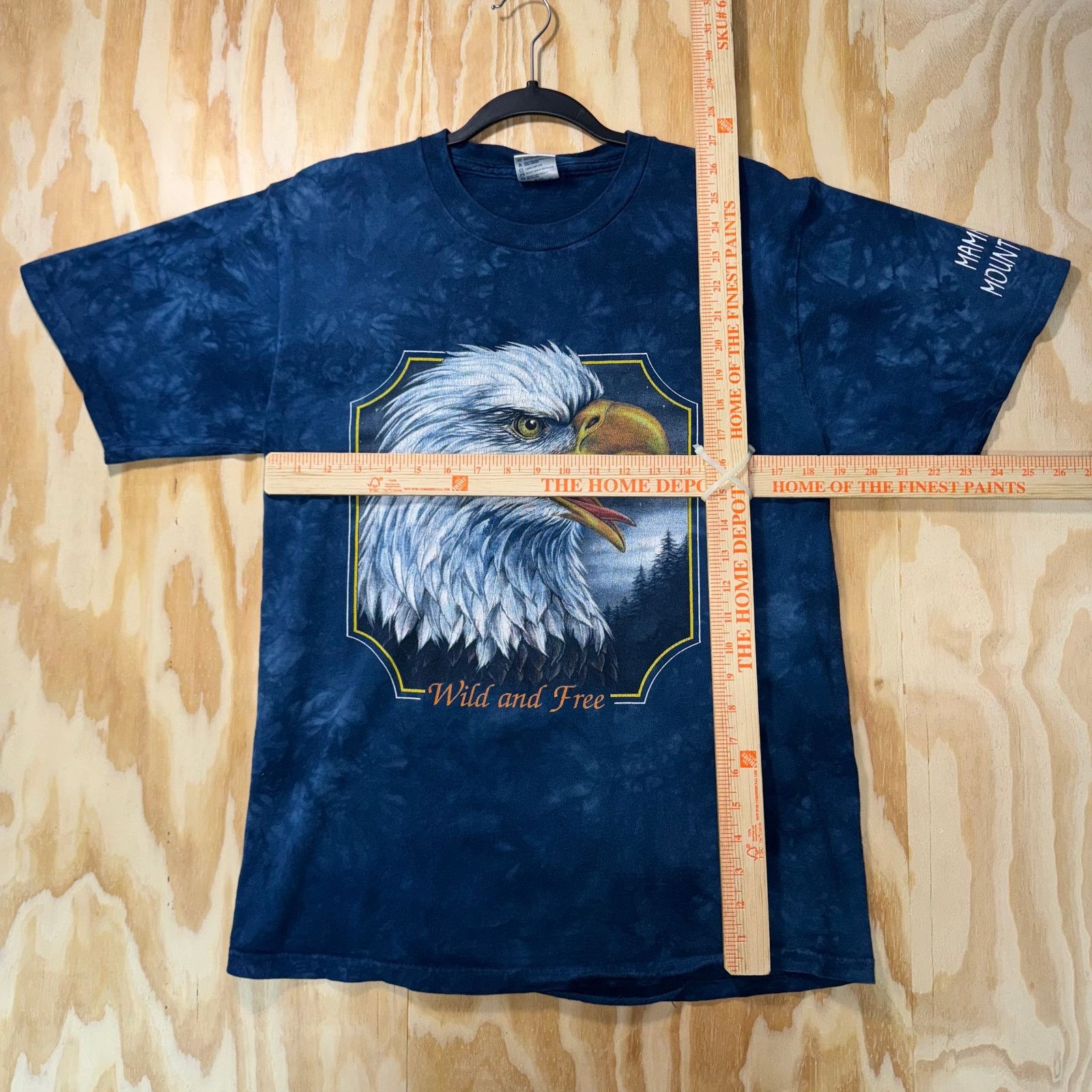 Delta Vintage Y2K wild free eagle mammoth mountain tie dye t-shirt Size US M / EU 48-50 / 2 - 4 Thumbnail