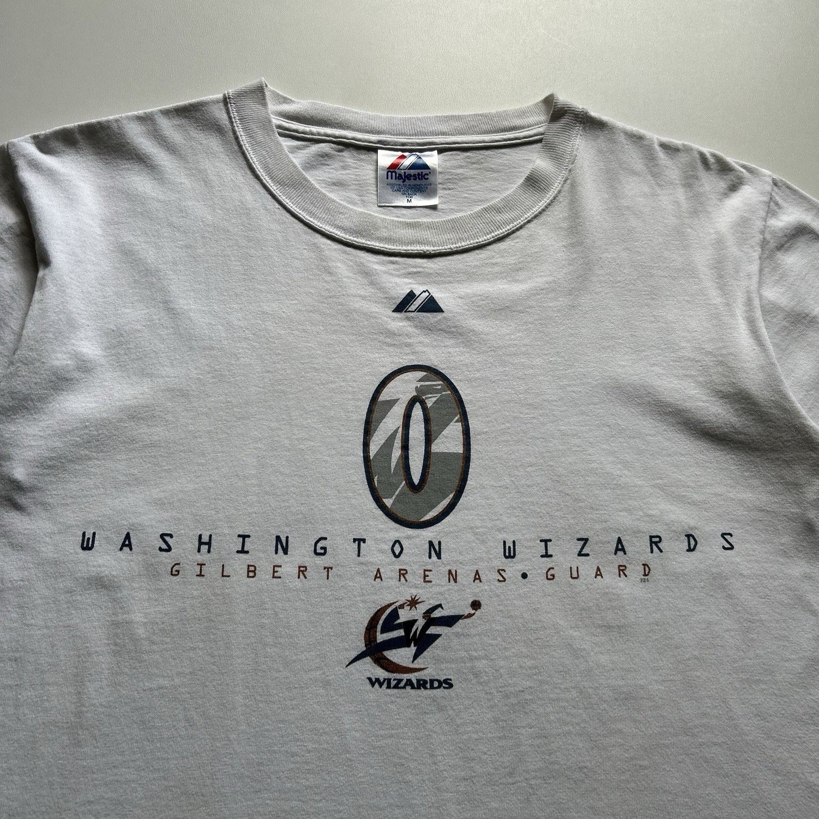 Majestic Vintage Washington Wizards T-Shirt Medium Y2K Gilbert Arenas Size US M / EU 48-50 / 2 - 2 Thumbnail