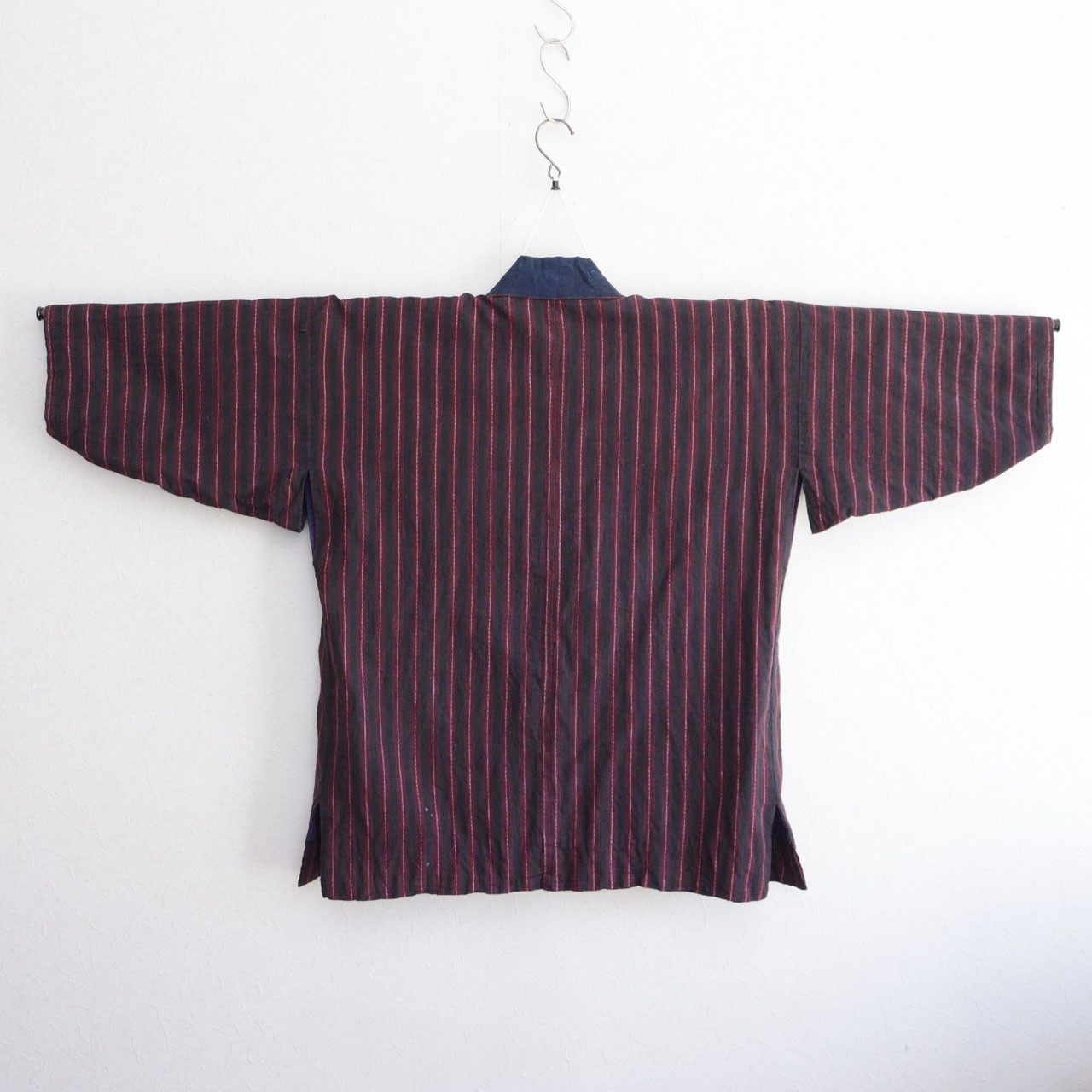 Other Japanese Noragi Jacket Cotton Indigo Collar Japan Vintage Size L / US 10 / IT 46 - 3 Thumbnail