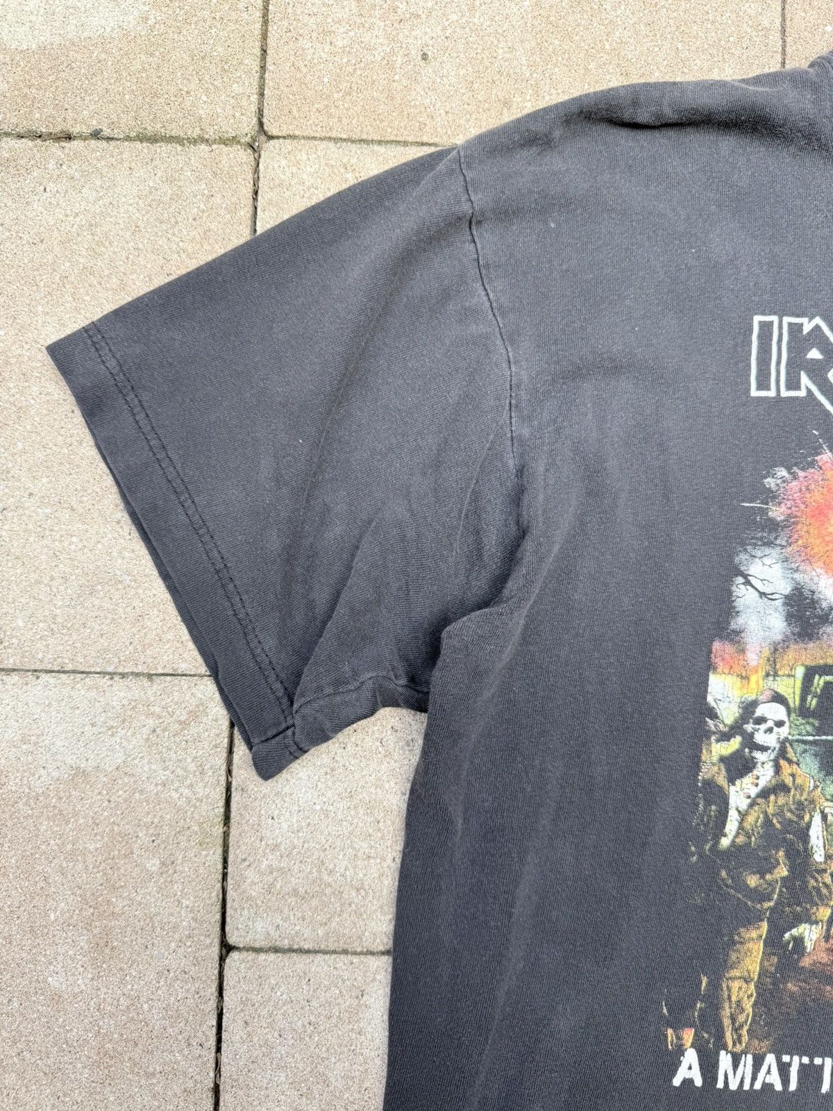 Vintage Iron Maiden matter of life and death Size US L / EU 52-54 / 3 - 4 Thumbnail