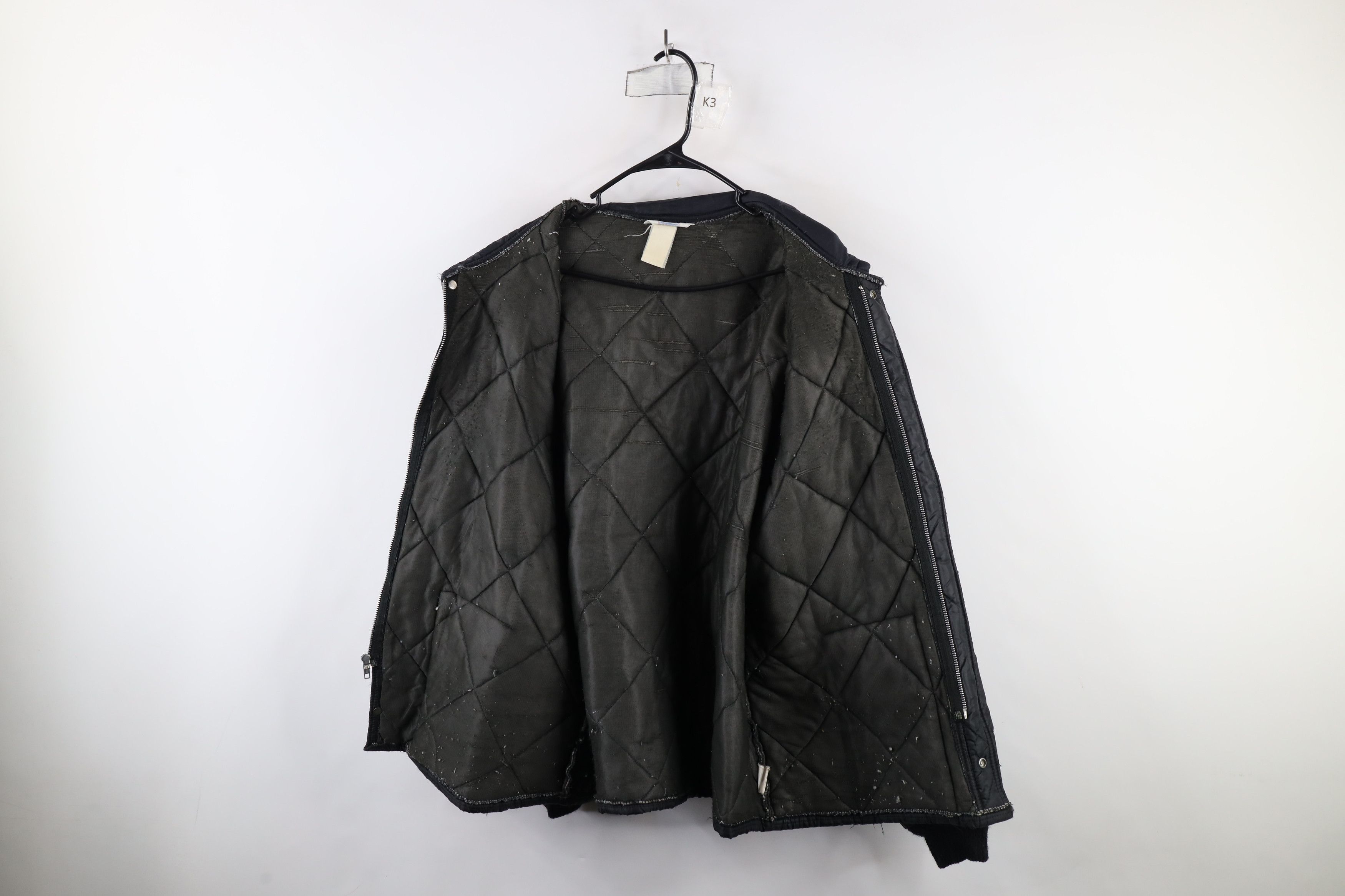 Vintage Vintage 70s Streetwear Mechanic Workwear Puffer Jacket Size US XXL / EU 58 / 5 - 7 Thumbnail