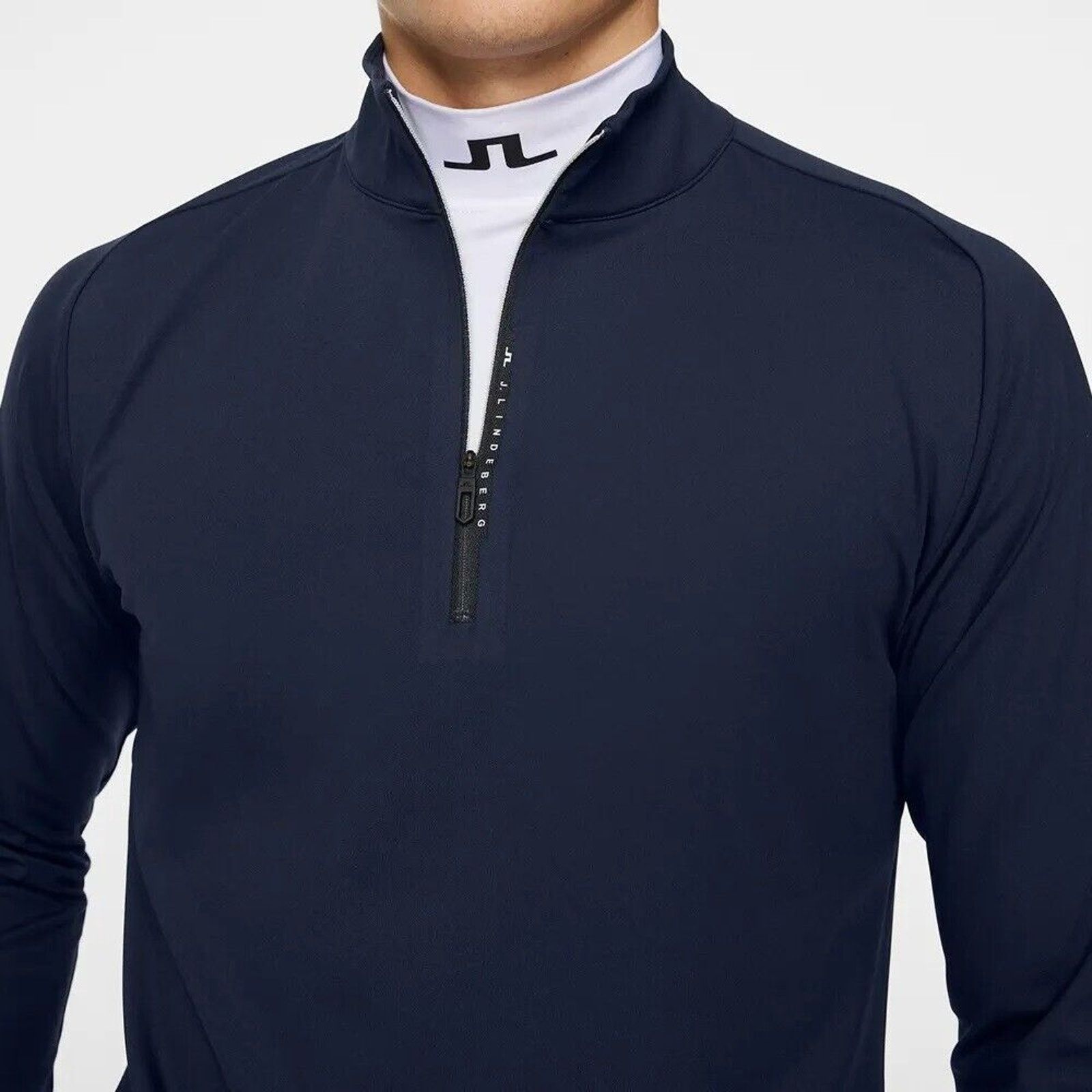 J.Lindeberg J. Lindeberg Men's Eyethor Quarter Zip Mid Layer Fast Dry Size US M / EU 48-50 / 2 - 5 Thumbnail