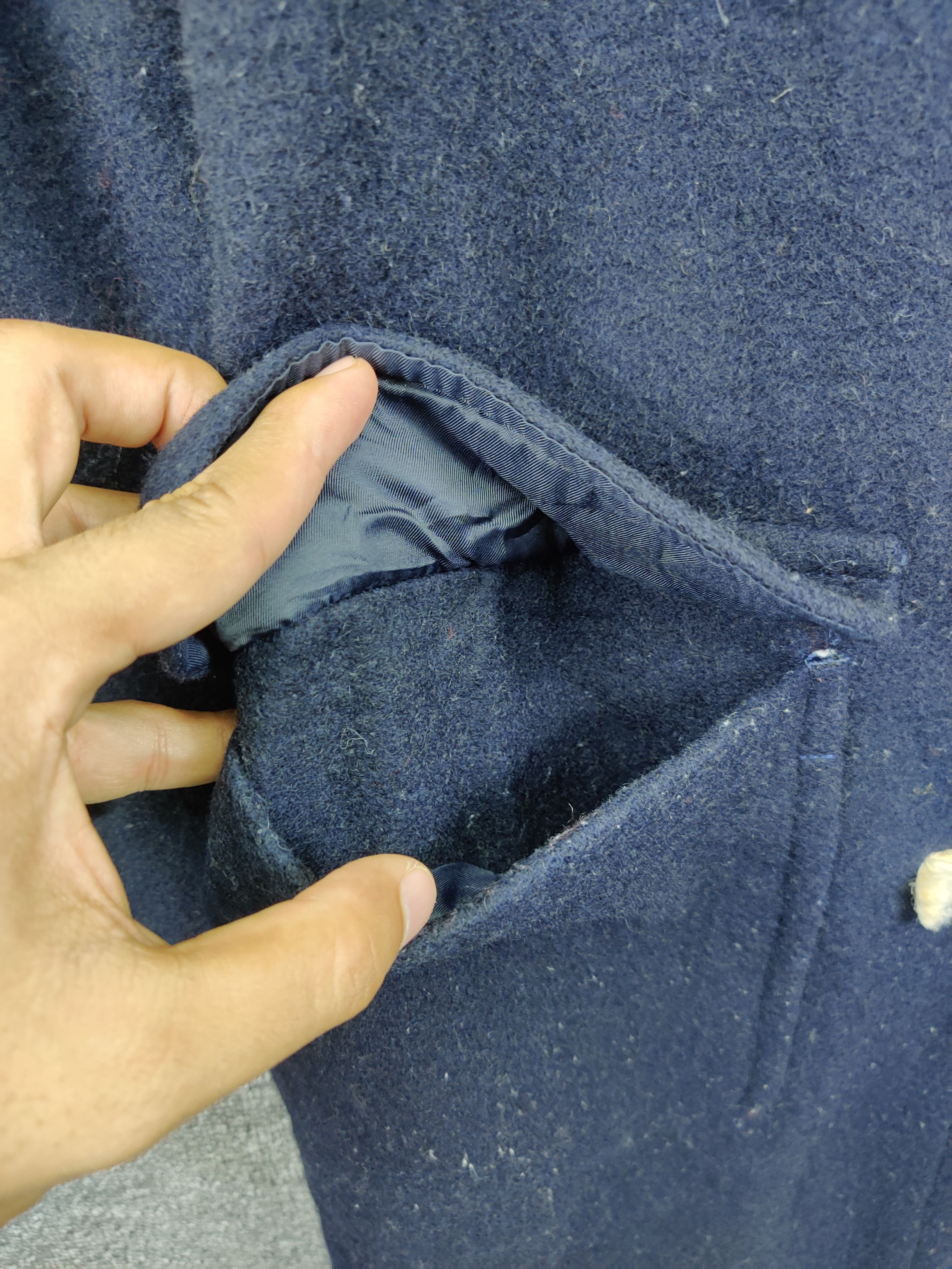 Yohji Yamamoto Vintage Ined Japan By Yohji Yamamoto Soft Wool Duffle Coat Size US M / EU 48-50 / 2 - 9 Thumbnail