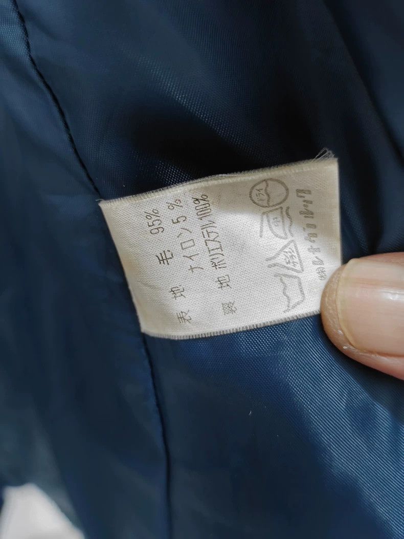 Givenchy Givenchy Vintage Long Navy Blue Alpaca Coat -2507 Size US M / EU 48-50 / 2 - 5 Thumbnail