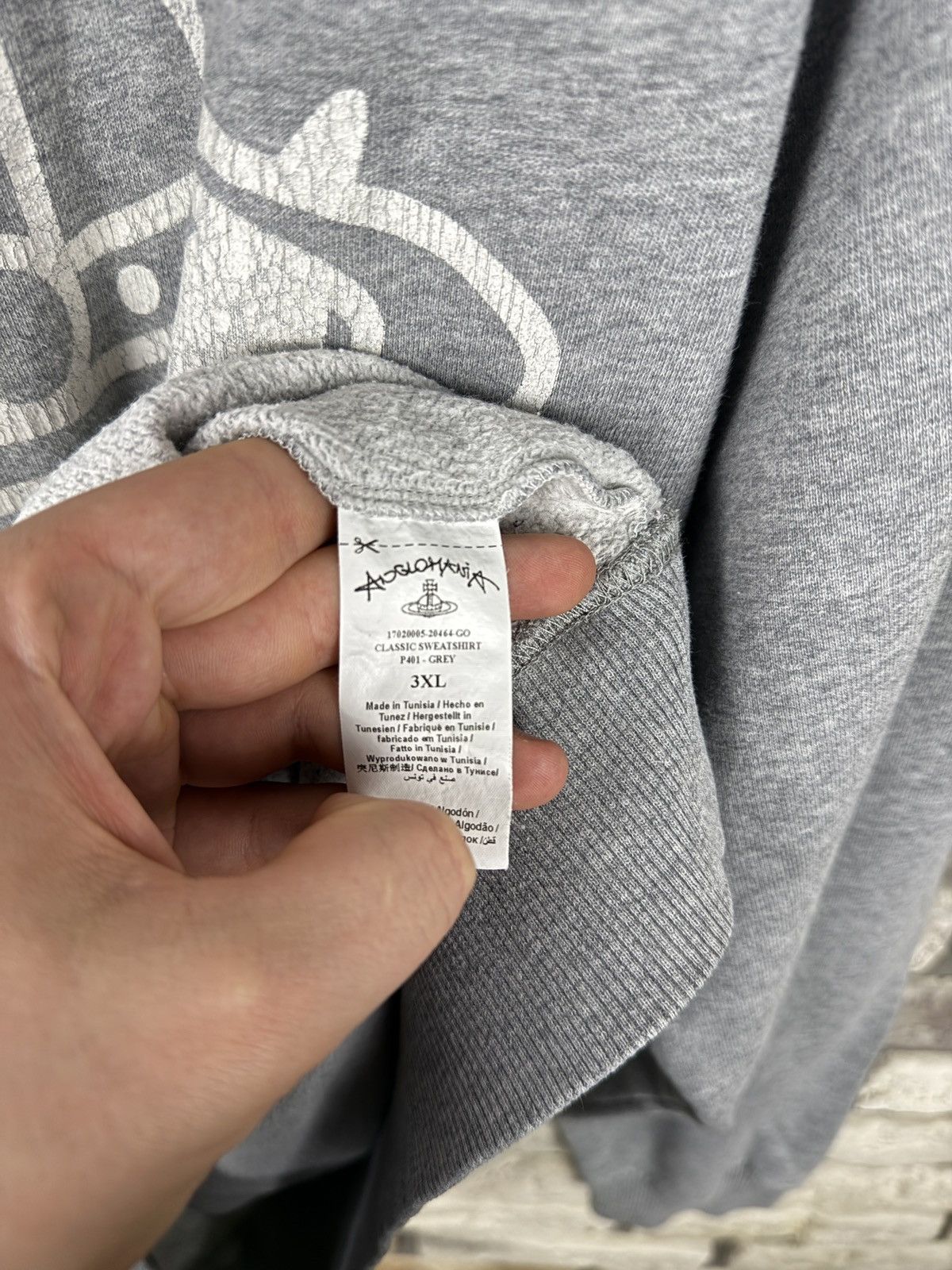 Designer × Vivienne Westwood oversize sweatshirt sweater Vivienne Westwood Anglomania Size US XXL / EU 58 / 5 - 7 Thumbnail