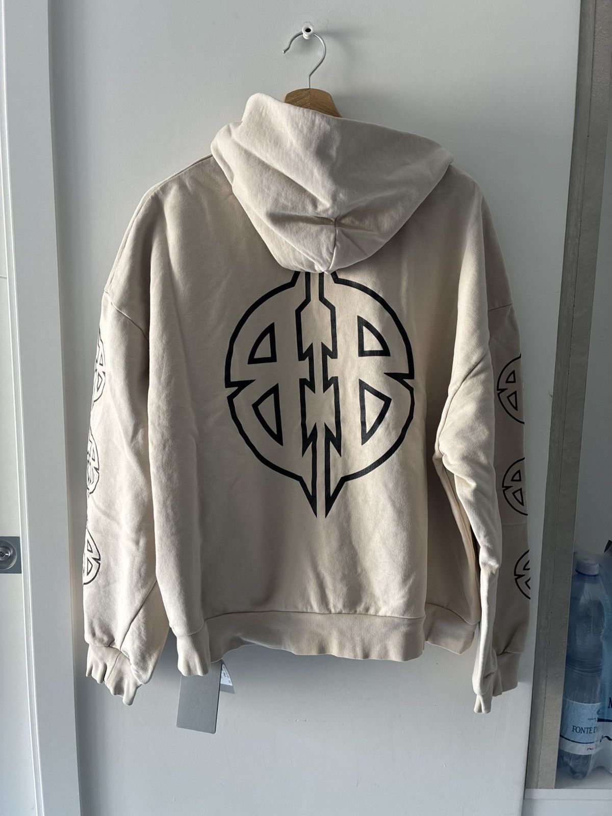 Balenciaga Balenciaga Metal BB Stencil Zip Up Hoodie Size US S / EU 44-46 / 1 - 5 Thumbnail