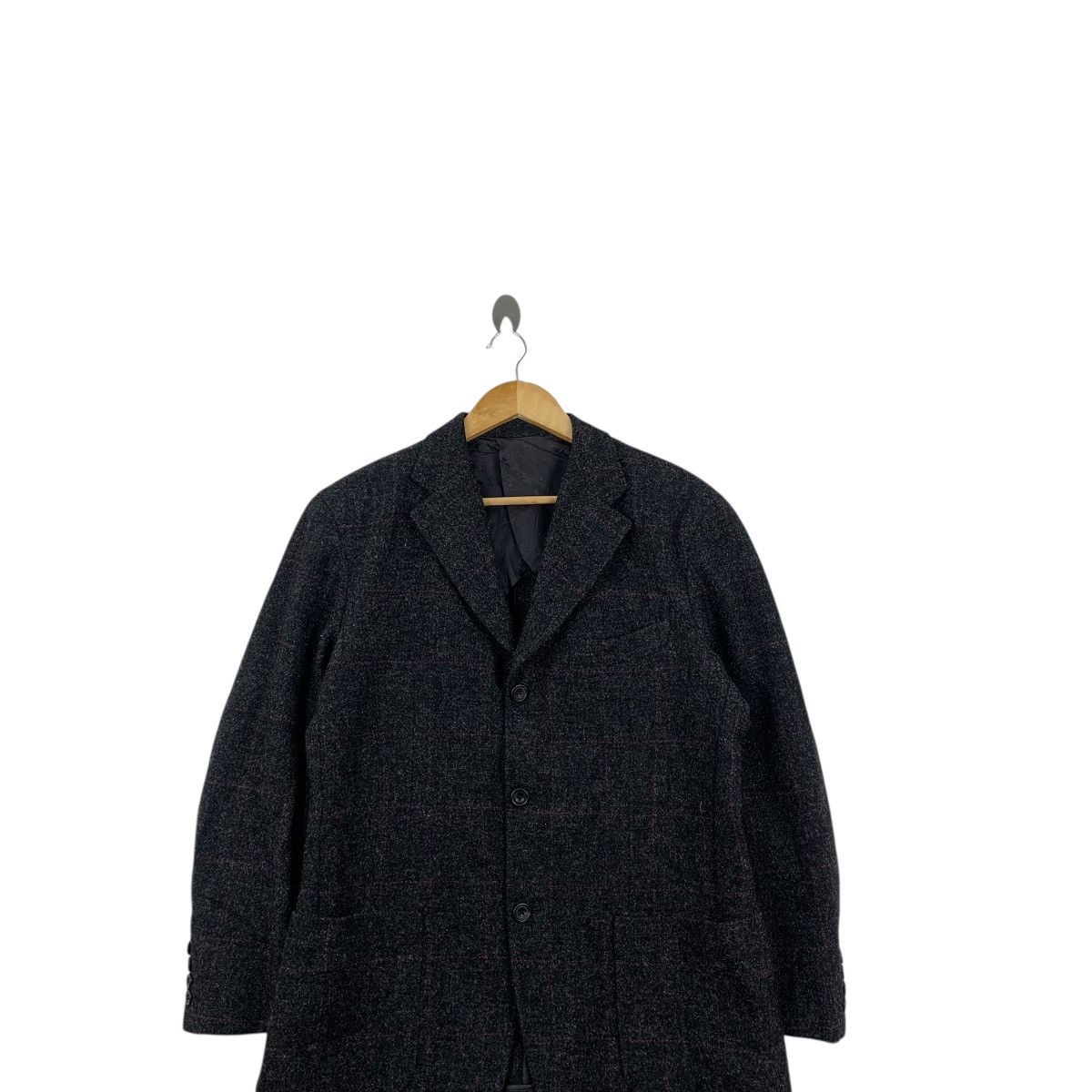 Harris Tweed Vintage HARRIS TWEED Hand Woven Pure Wool Blazer Plaids Size M / US 6-8 / IT 42-44 - 2 Thumbnail