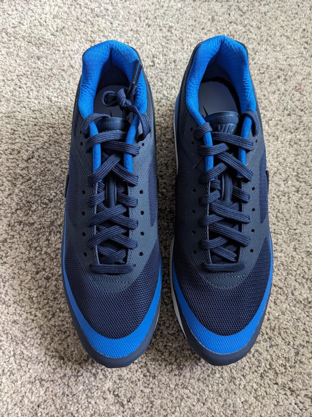 Nike Nike Air Max BW Ultra Midnight Navy Hyper Cobalt 819475-404 Size US 10.5 / EU 43-44 - 3 Thumbnail
