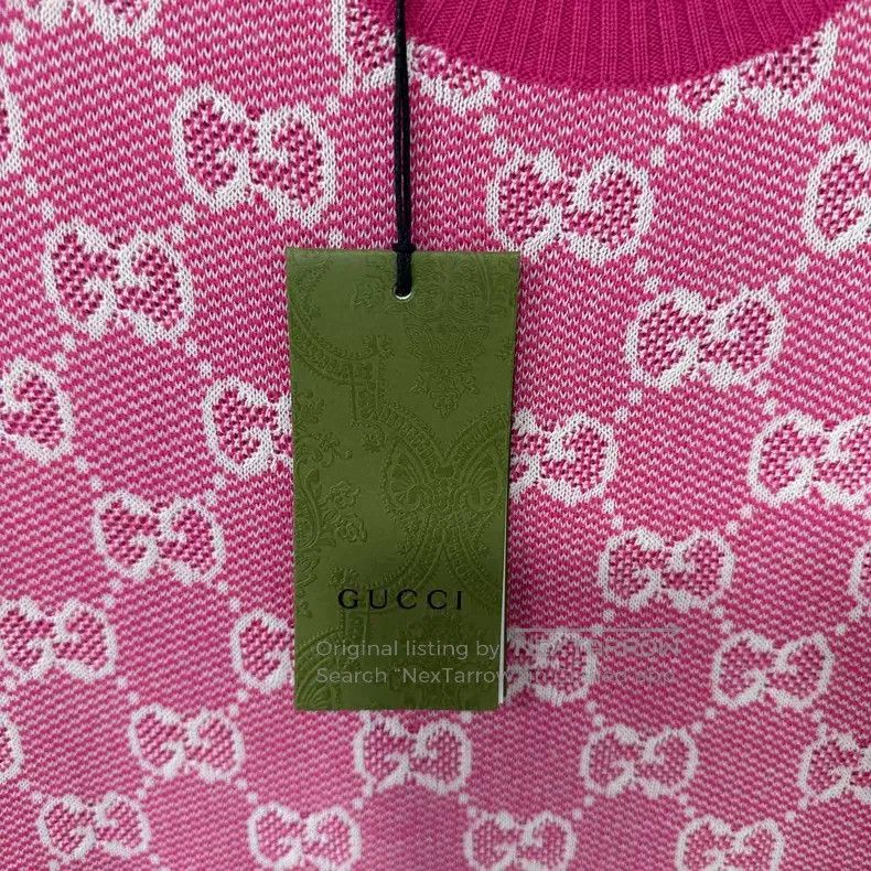 Gucci Gucci Pink old flower dress Size S / US 4 / IT 40 - 6 Thumbnail