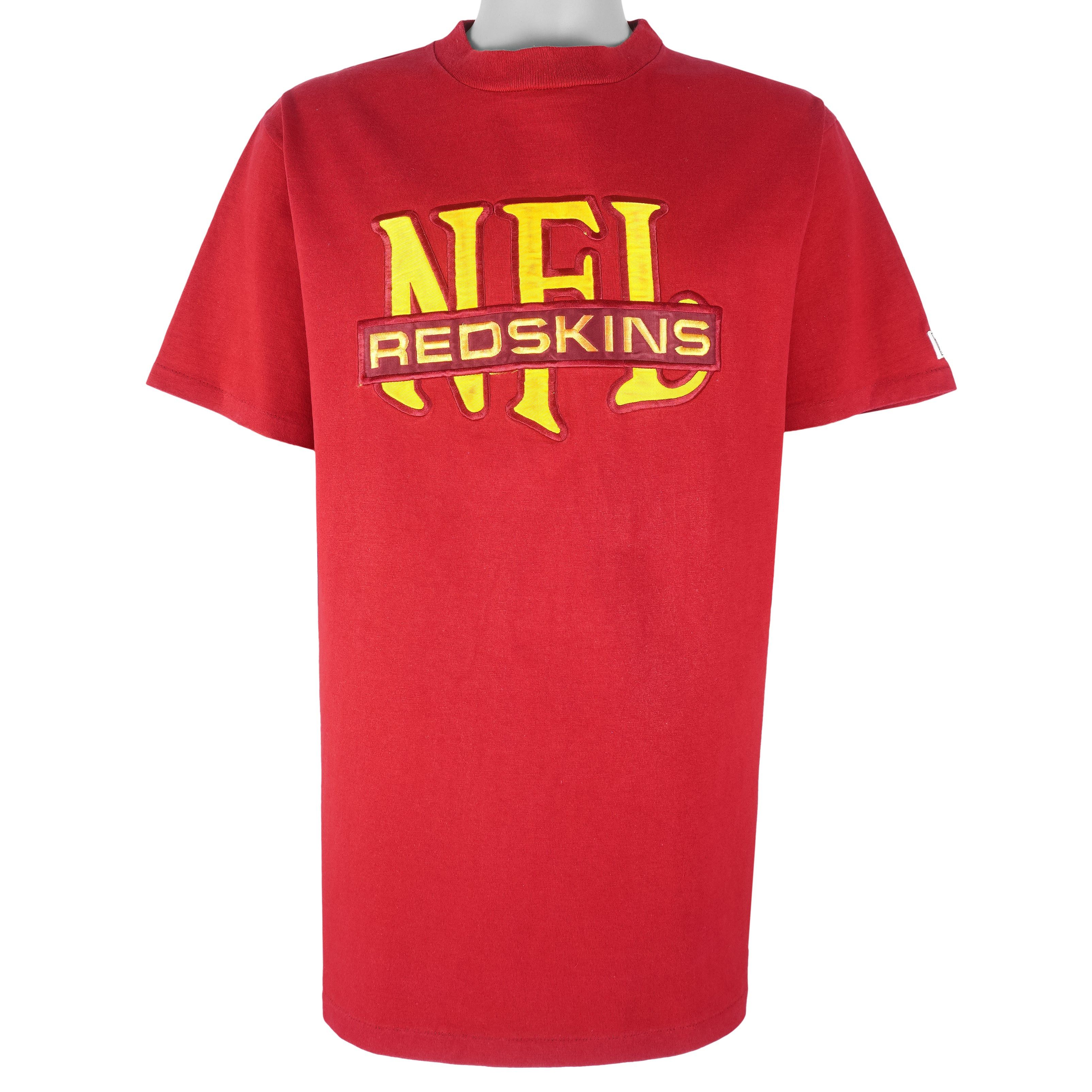 Nutmeg Washington Redskins Embroidered T-Shirt 1990s Size US XL / EU 56 / 4 - 1 Thumbnail