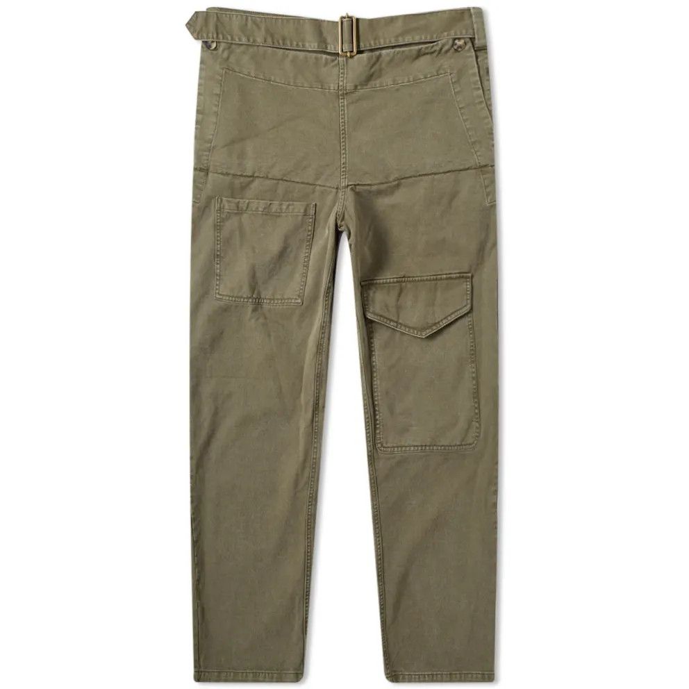 JW Anderson o1mle0125 Front Pocket Fold Trouser in Khaki Size US 40 / EU 56 - 1 Thumbnail
