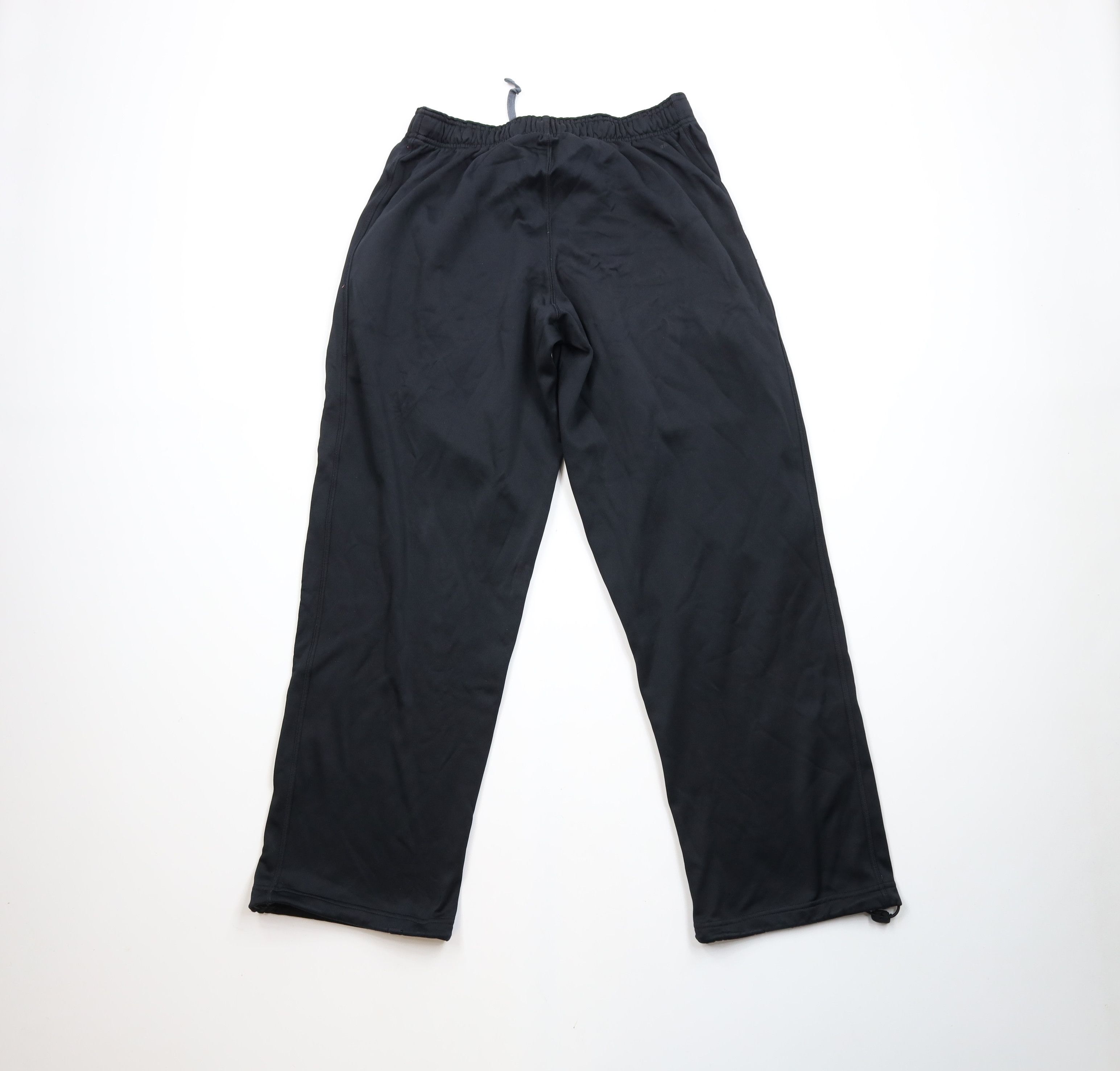 Nike × Vintage Vintage Nike Travis Scott Mini Swoosh Wide Leg Sweatpants Size US 36 / EU 52 - 10 Thumbnail