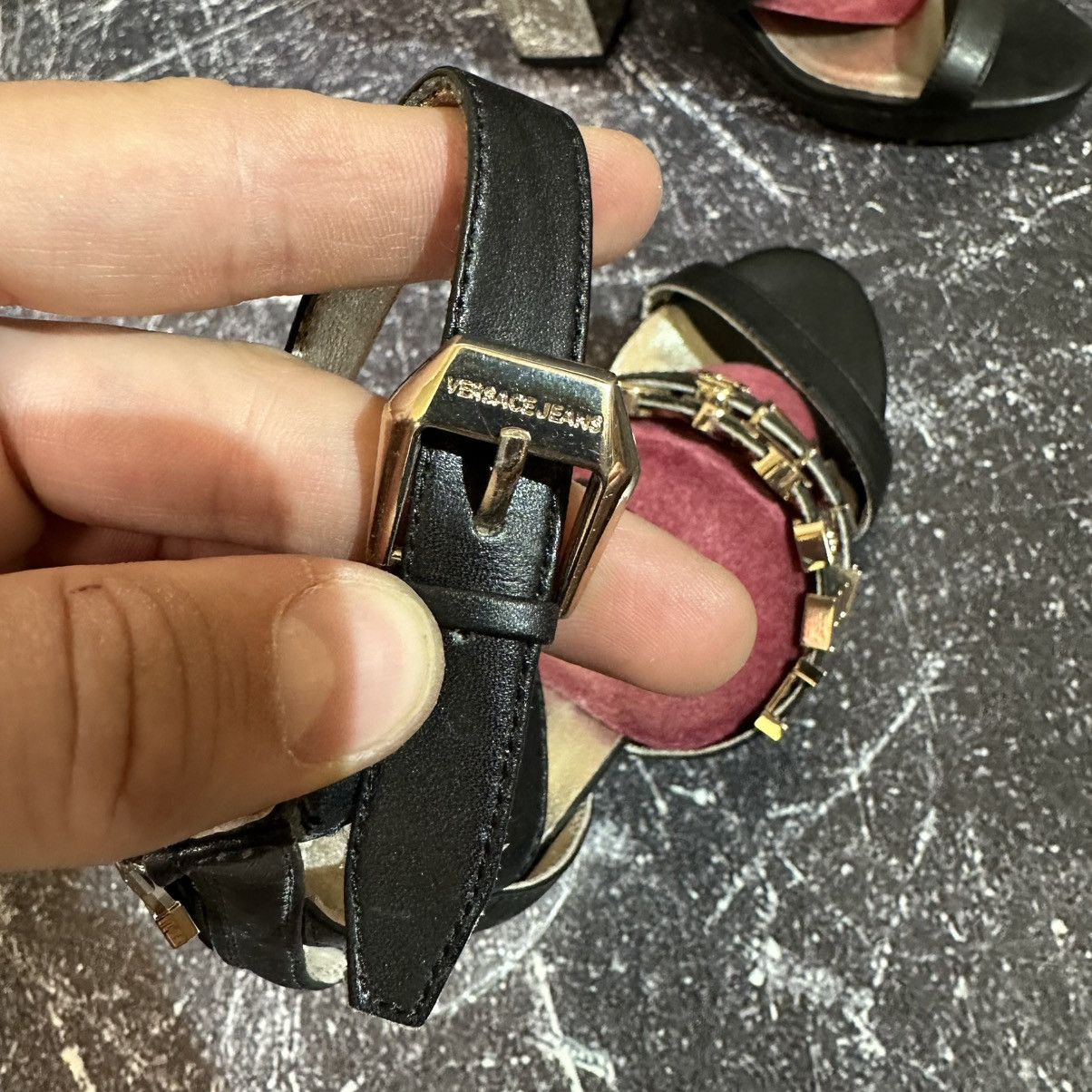 Versace Jeans Couture Versace Jeans Couture Leather Women’s Heels 37 Size Size US 7 / IT 37 - 6 Thumbnail
