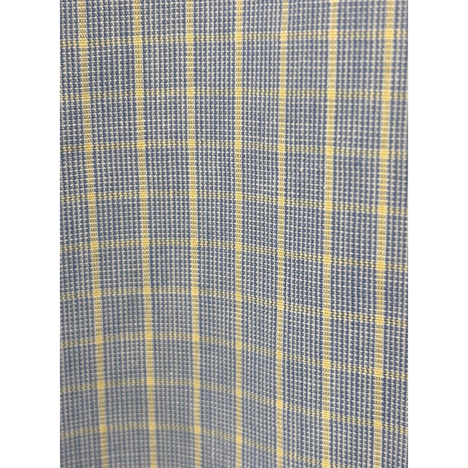 J.Crew VINTAGE J. Crew Button Down Collared Shirt Men's 16 Blue Plaid Long Sleeve Cotton Size US L / EU 52-54 / 3 - 5 Thumbnail