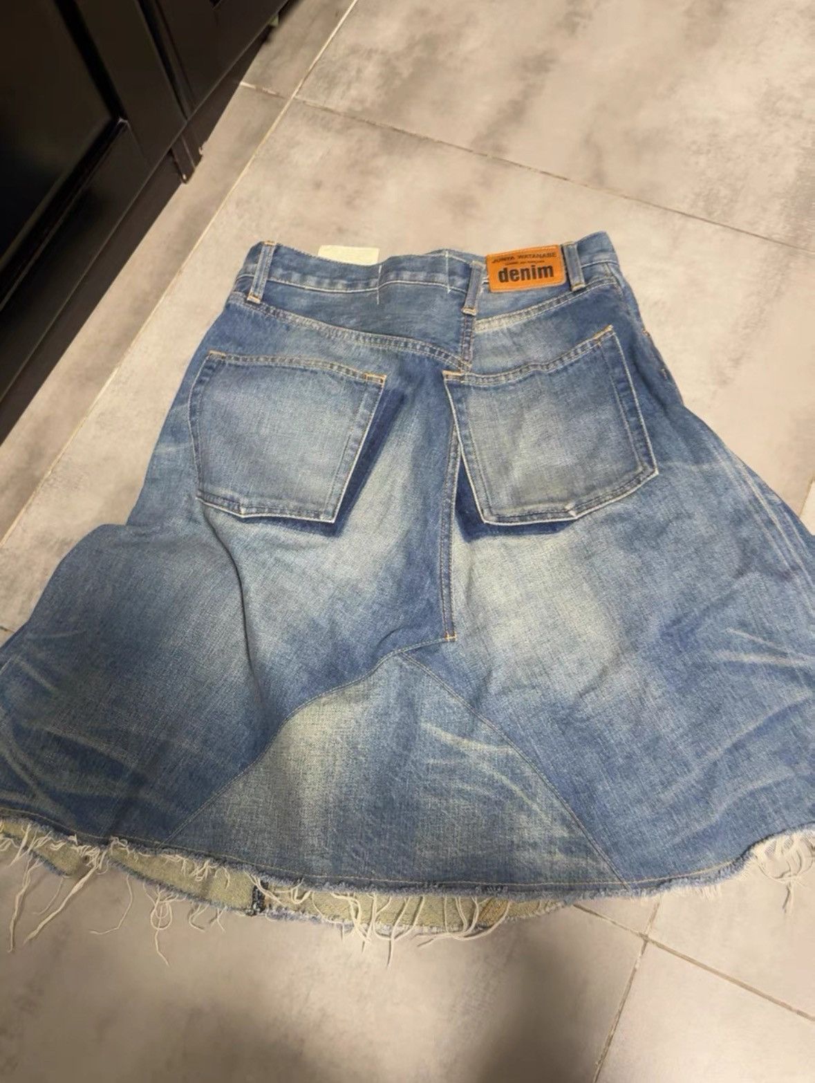 Junya Watanabe Junya Watanabe Denim Skirt Size 26" / US 2 / IT 38 - 2 Thumbnail