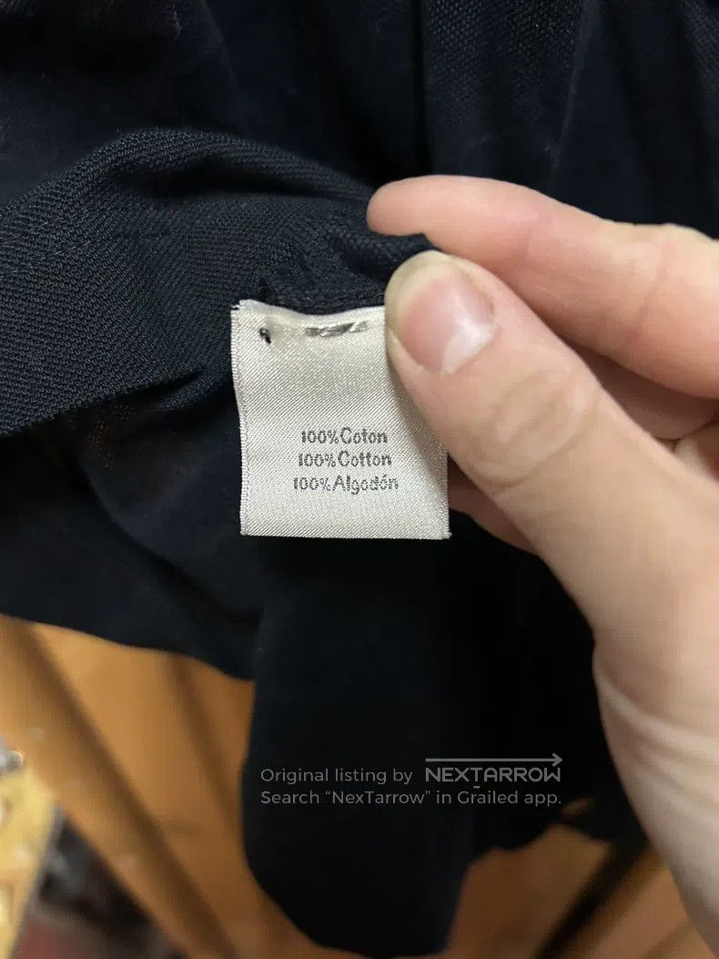 Hermes Hermes Solid Black Polo Shirt Size M / US 6-8 / IT 42-44 - 4 Thumbnail