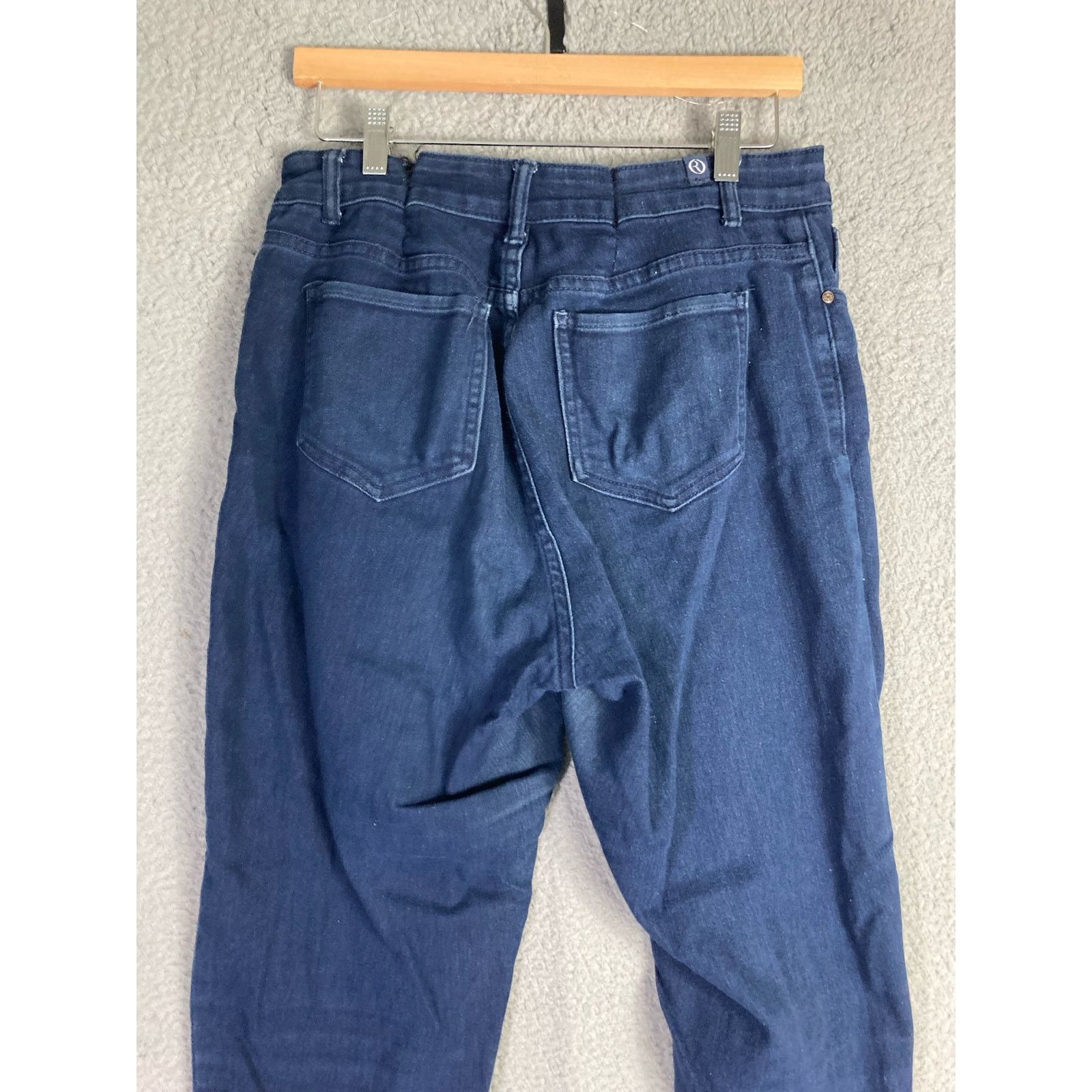 Other Women's High Rise Blue Jeans Size 14 Medium Wash Clothing Size 36" / US 14 / IT 50 - 9 Thumbnail