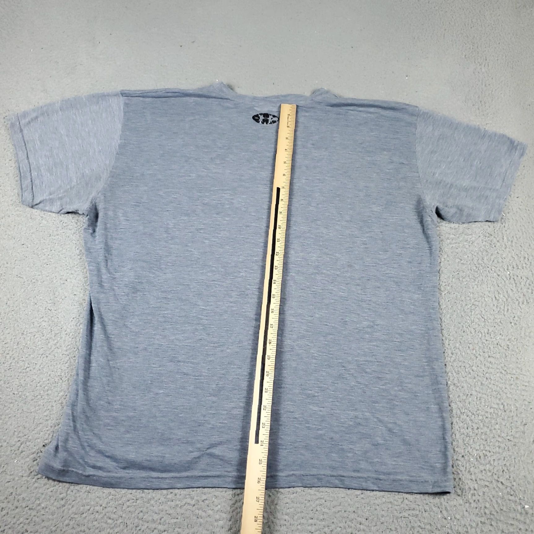 Under Armour Under Armour T Shirt Mens XL Blue Activewear Short Sleeve Crew Neck Pullover Regular Fit Logo Sports Classic Modern Vintage: No Size US XL / EU 56 / 4 - 6 Thumbnail
