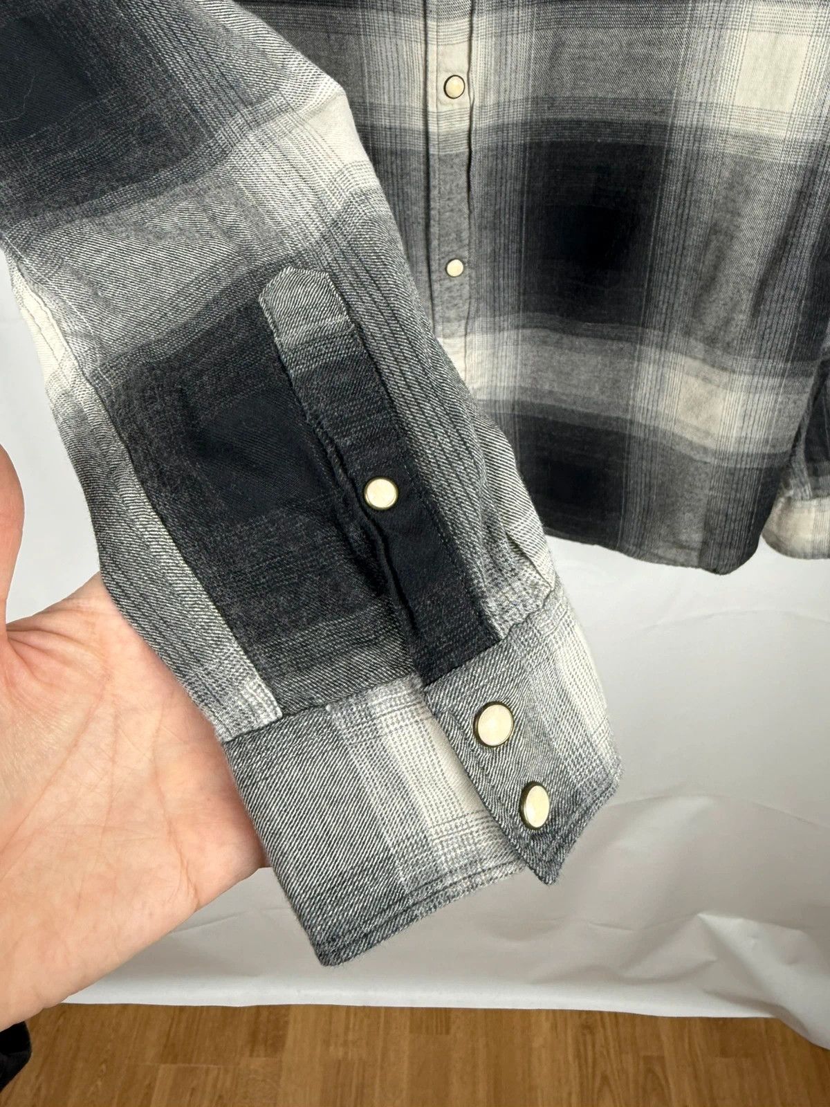 Allsaints Allsaints Plaid Shirt Flannel Stumpville Cotton size S Size US S / EU 44-46 / 1 - 6 Thumbnail