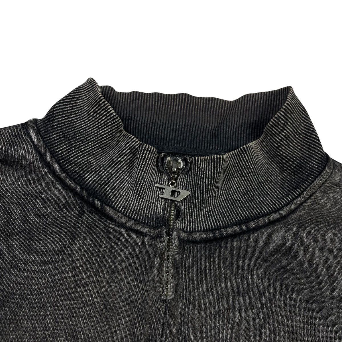 Diesel × Vintage Diesel Avant Garde Y2K Vintage Sweater Japanese Grey Size US XXL / EU 58 / 5 - 4 Thumbnail