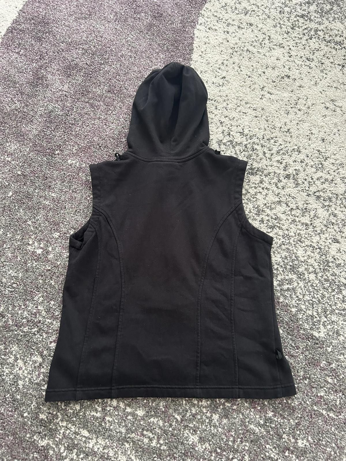Harley Davidson Harley-Davidson Black Sleeveless Hooded Vest Size ONE SIZE - 4 Thumbnail
