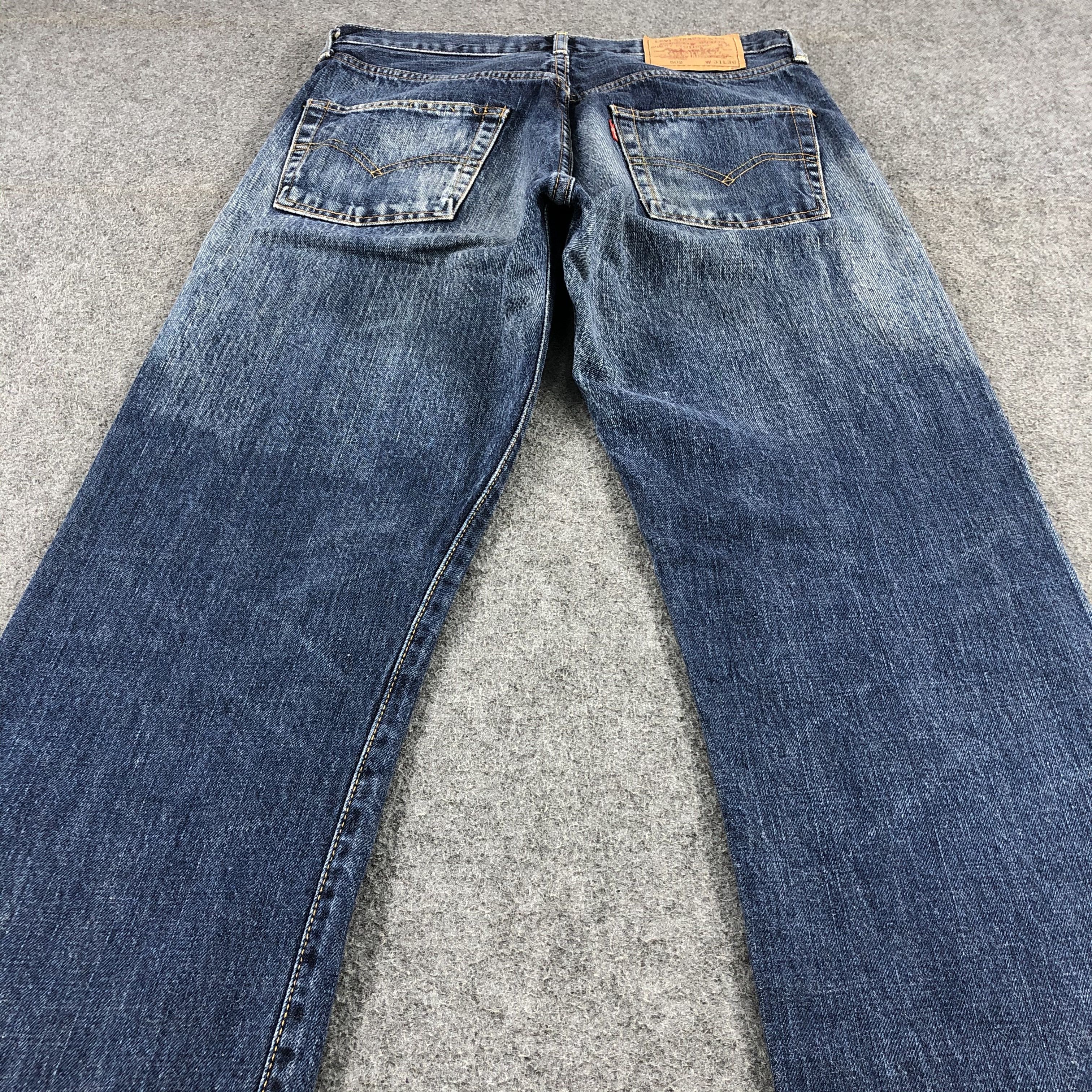Levi's × Vintage Vintage 90s Big E Redline Levis 502 Jeans-JM1576 Size US 31 - 4 Thumbnail