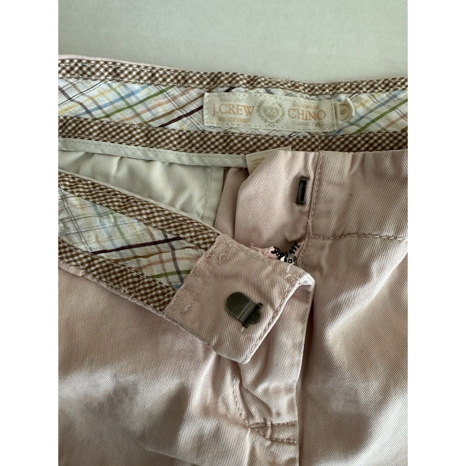 J.Crew J Crew Women's Chino Shorts Pink Sz 6 Classic Twill Preppy Size 28" / US 6 / IT 42 - 6 Thumbnail