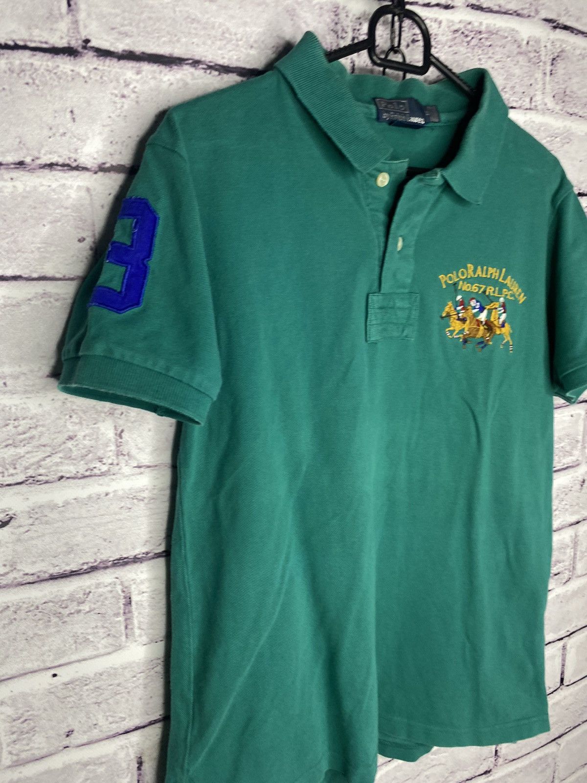 Polo Ralph Lauren MENS Vintage Polos Polo Ralph Lauren RRL #3 Old money Size US M / EU 48-50 / 2 - 2 Thumbnail