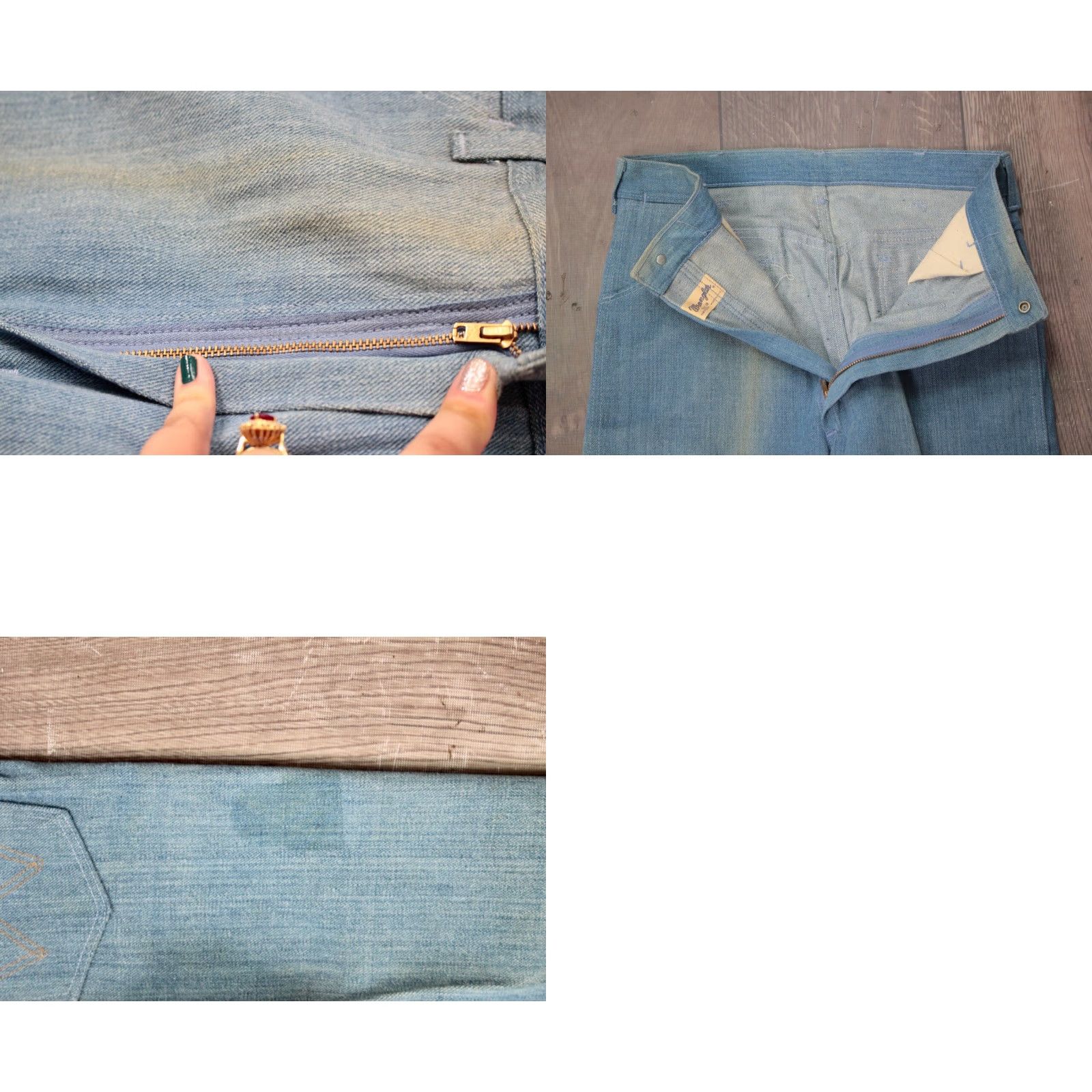 Wrangler **Vintage 1960s Wrangler NOS Jeans Sz 28.5x32** User: **Vintage 1960s Wrangler NOS Jeans Size 28.5x32** Size US 29 - 8 Thumbnail